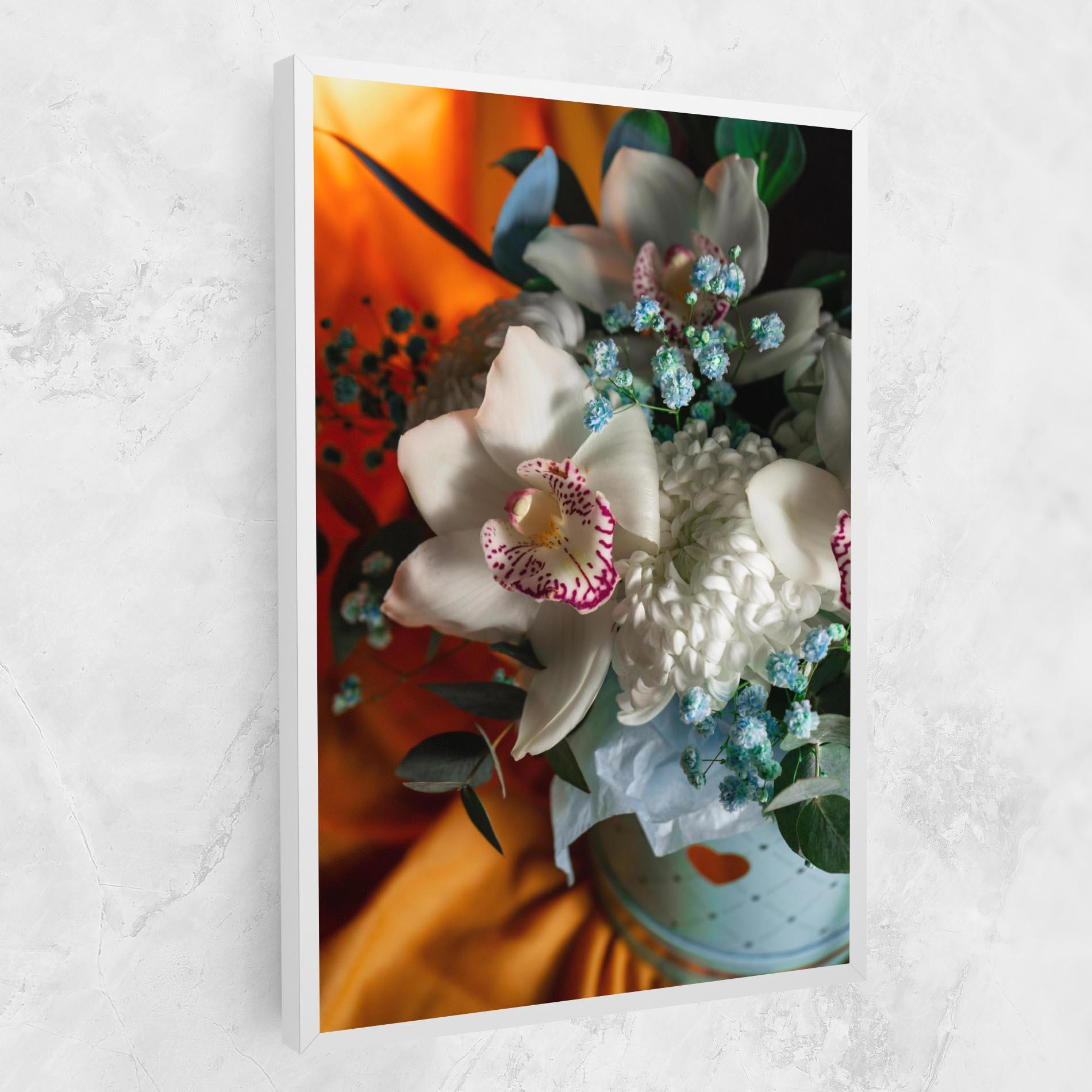 Tablou Canvas Orchid In Vase mockup 1