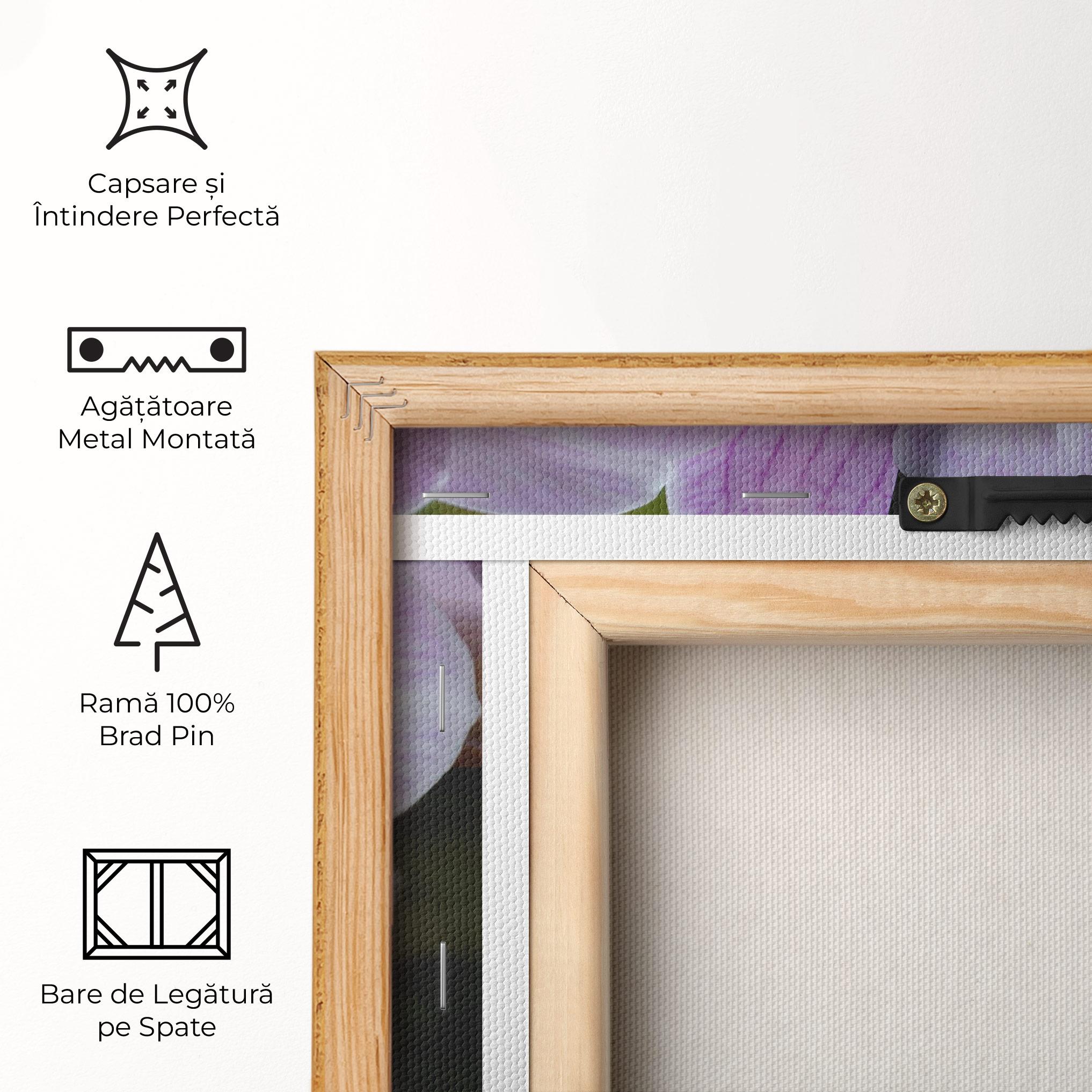 Tablou Canvas Garden Light Purple Orchid mockup 5