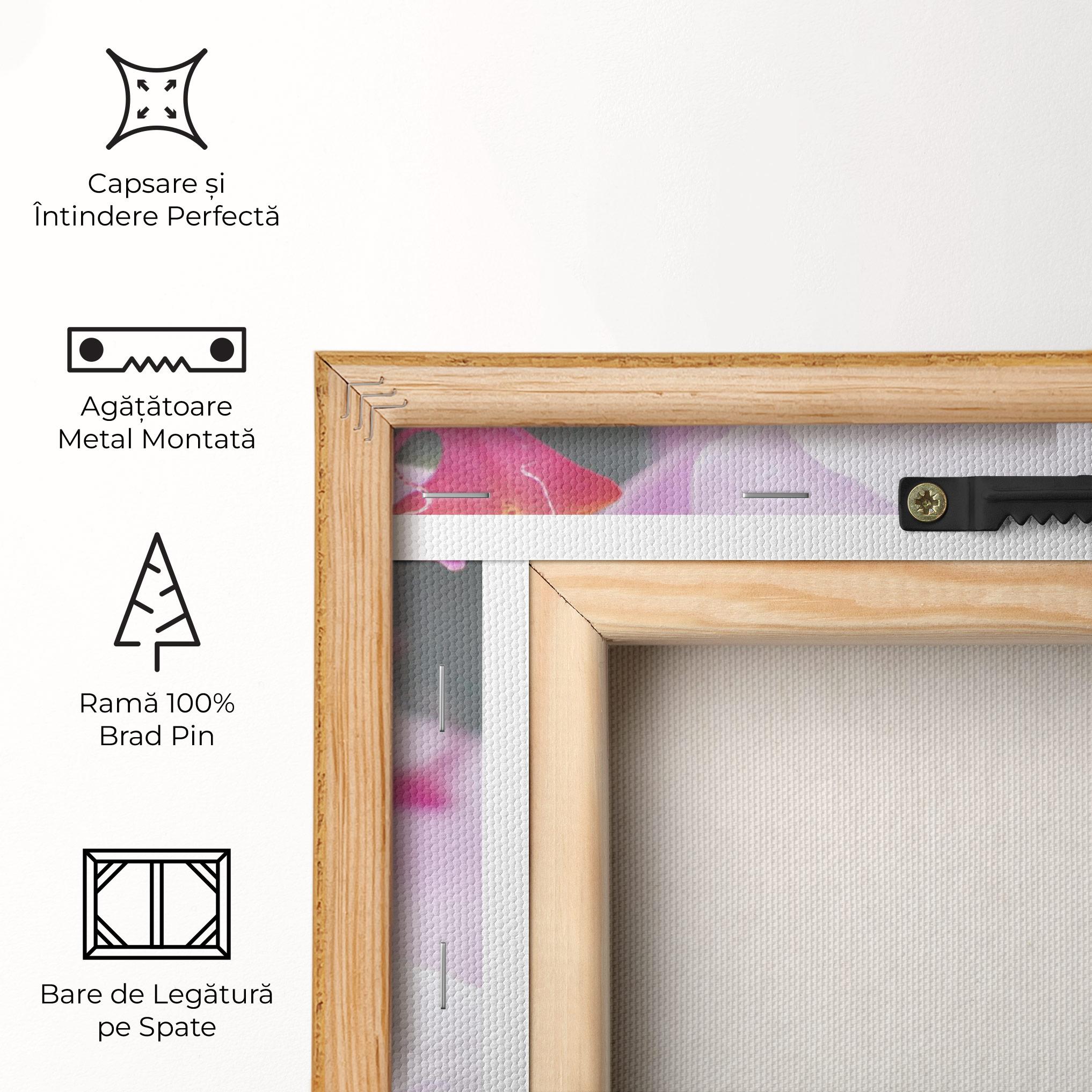 Tablou Canvas Light Purple Orchid mockup 5