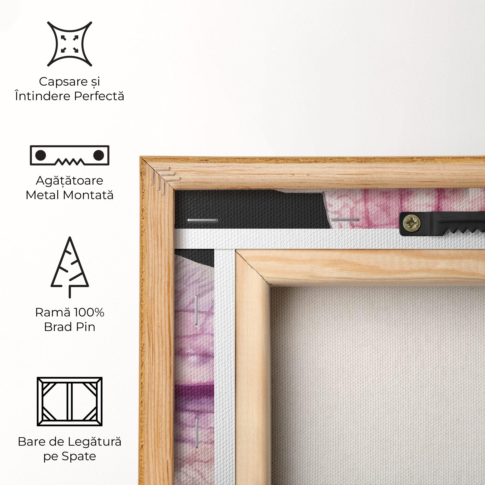 Tablou Canvas Painted Orchid mockup 5