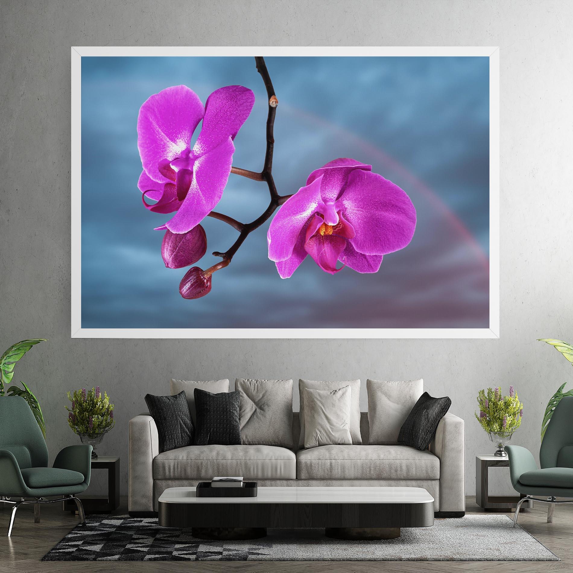 Tablou Canvas Sky Purple Orchid mockup 7