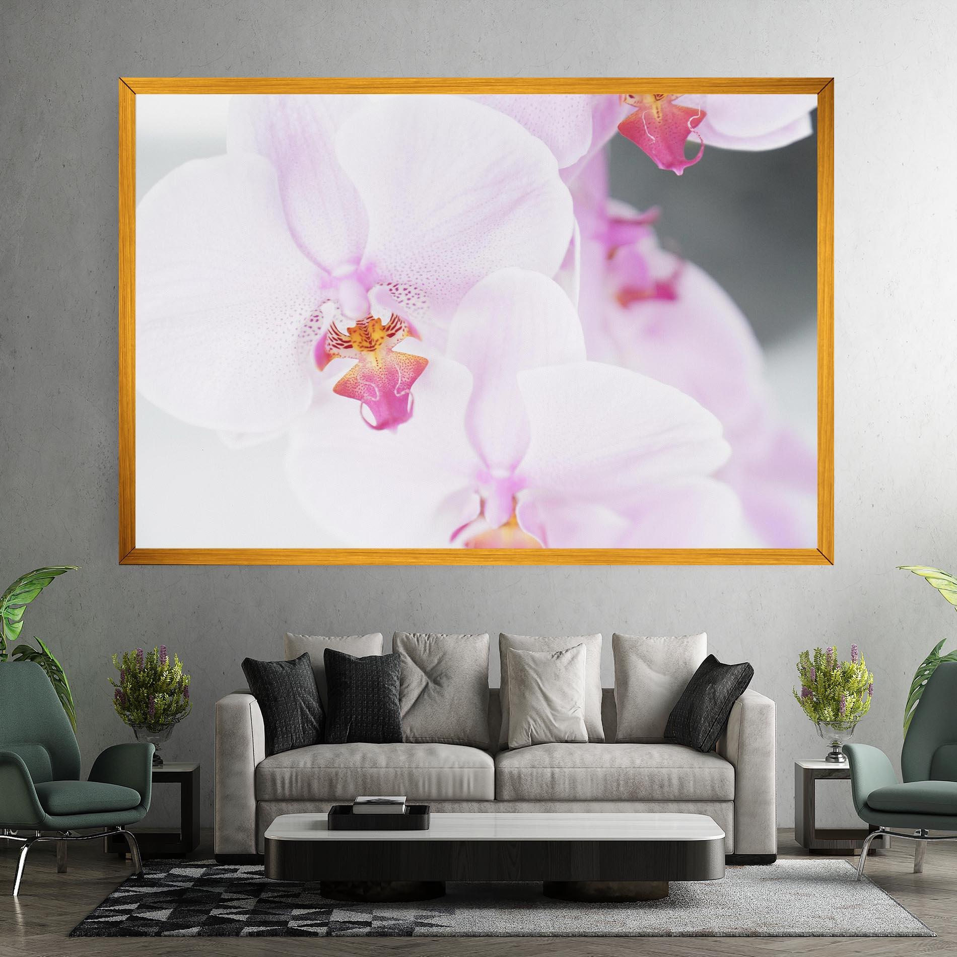 Tablou Canvas Light Purple Orchid mockup 7