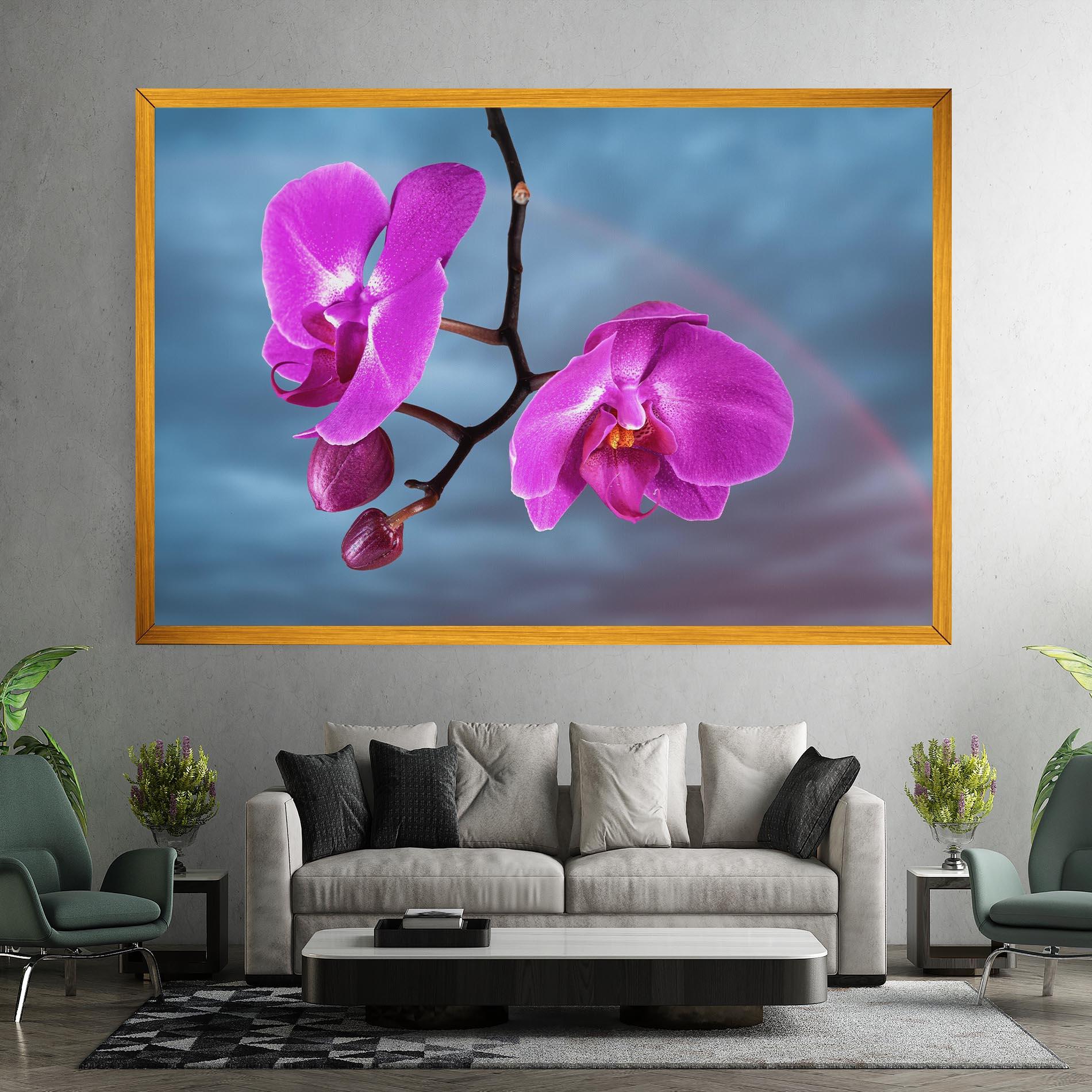 Tablou Canvas Sky Purple Orchid mockup 7