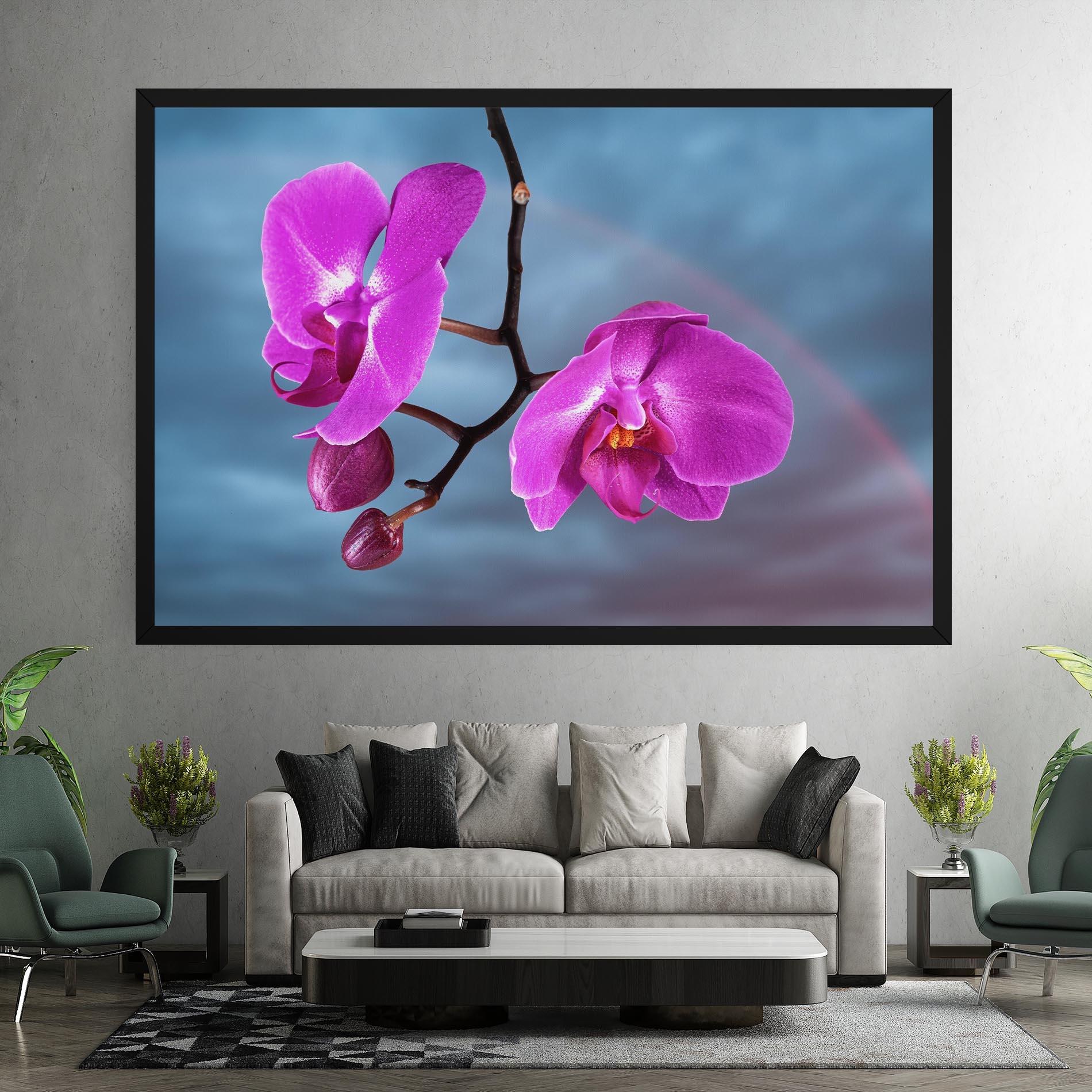 Tablou Canvas Sky Purple Orchid mockup 7