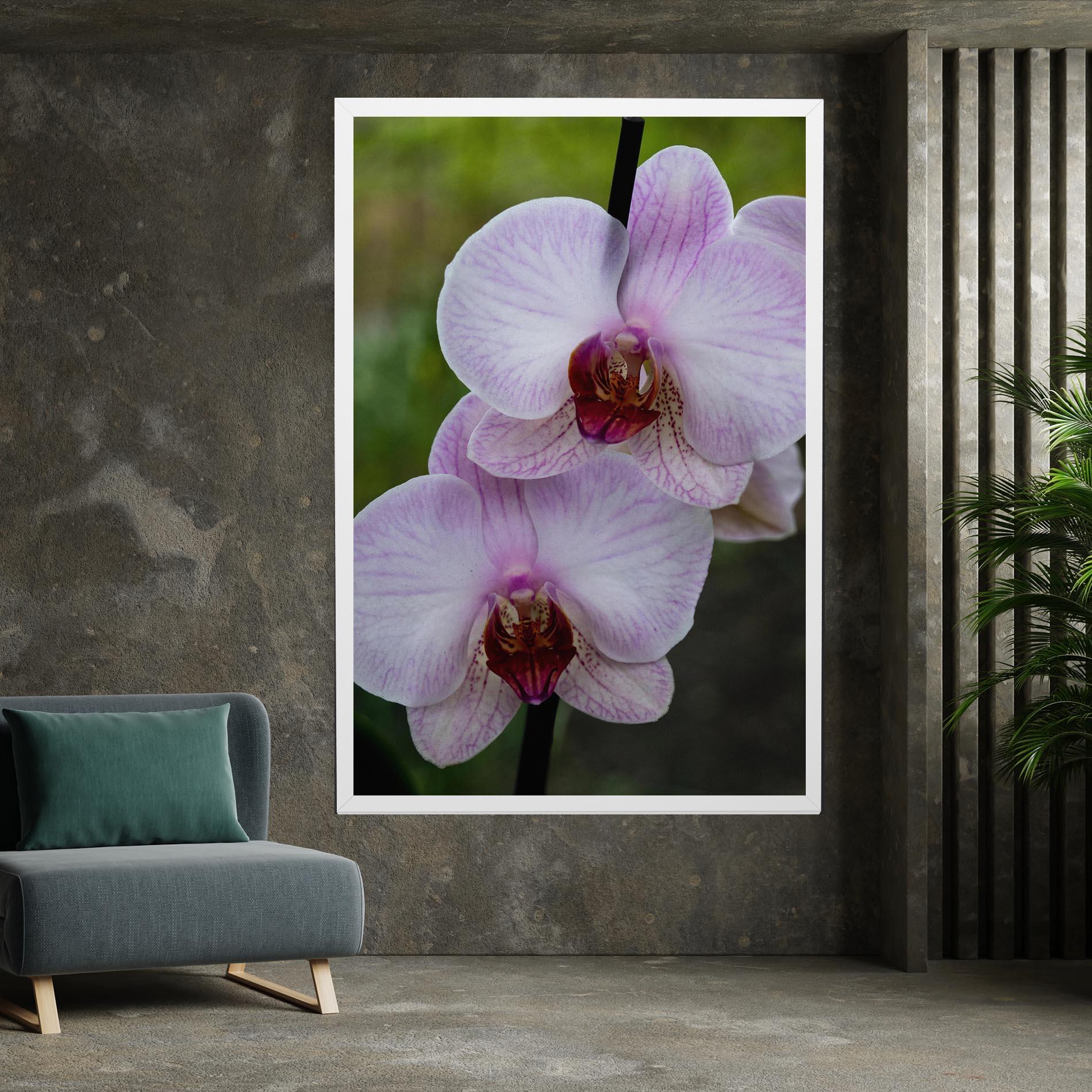 Tablou Canvas Garden Light Purple Orchid mockup 7