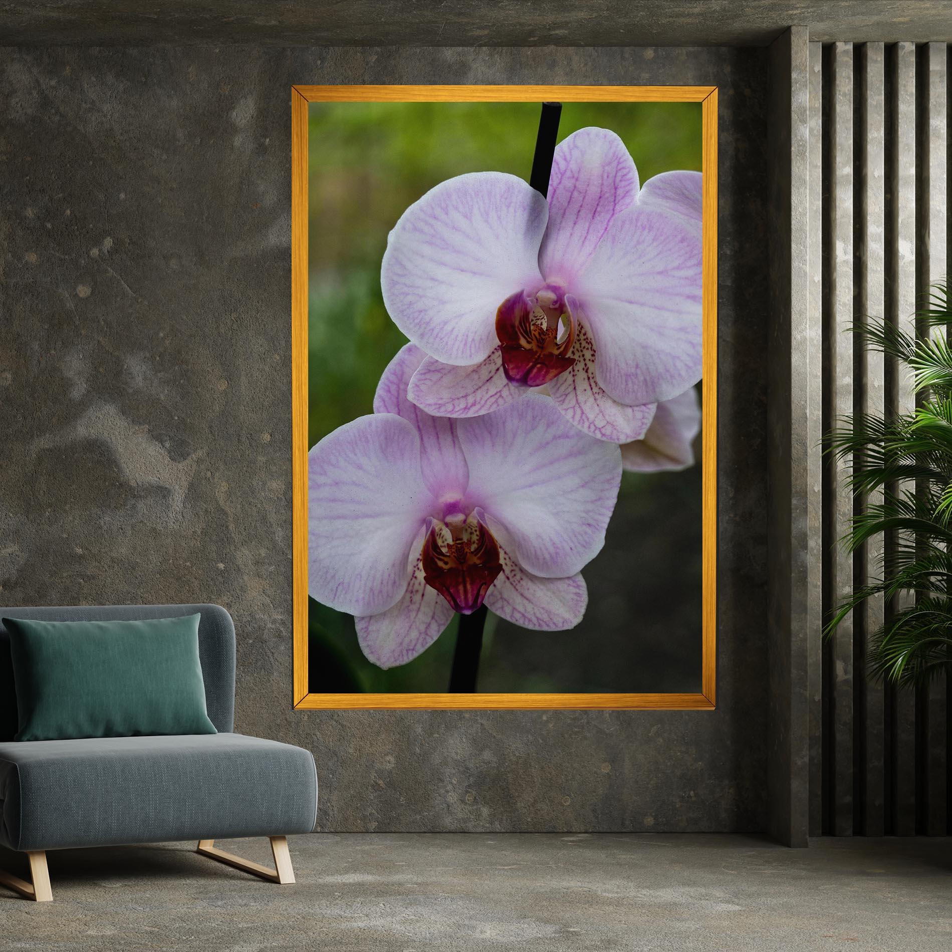 Tablou Canvas Garden Light Purple Orchid mockup 7