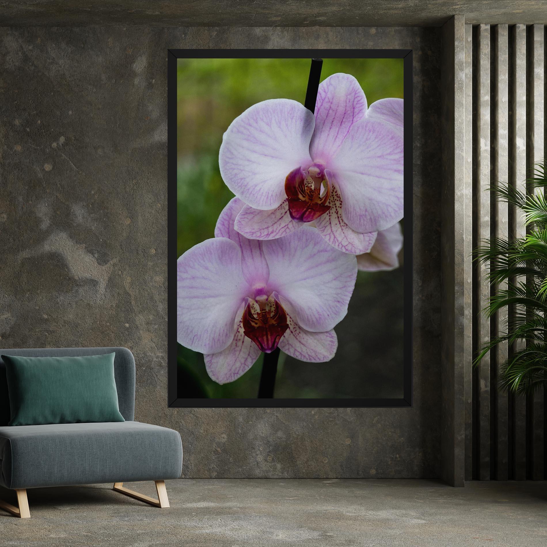 Tablou Canvas Garden Light Purple Orchid mockup 7