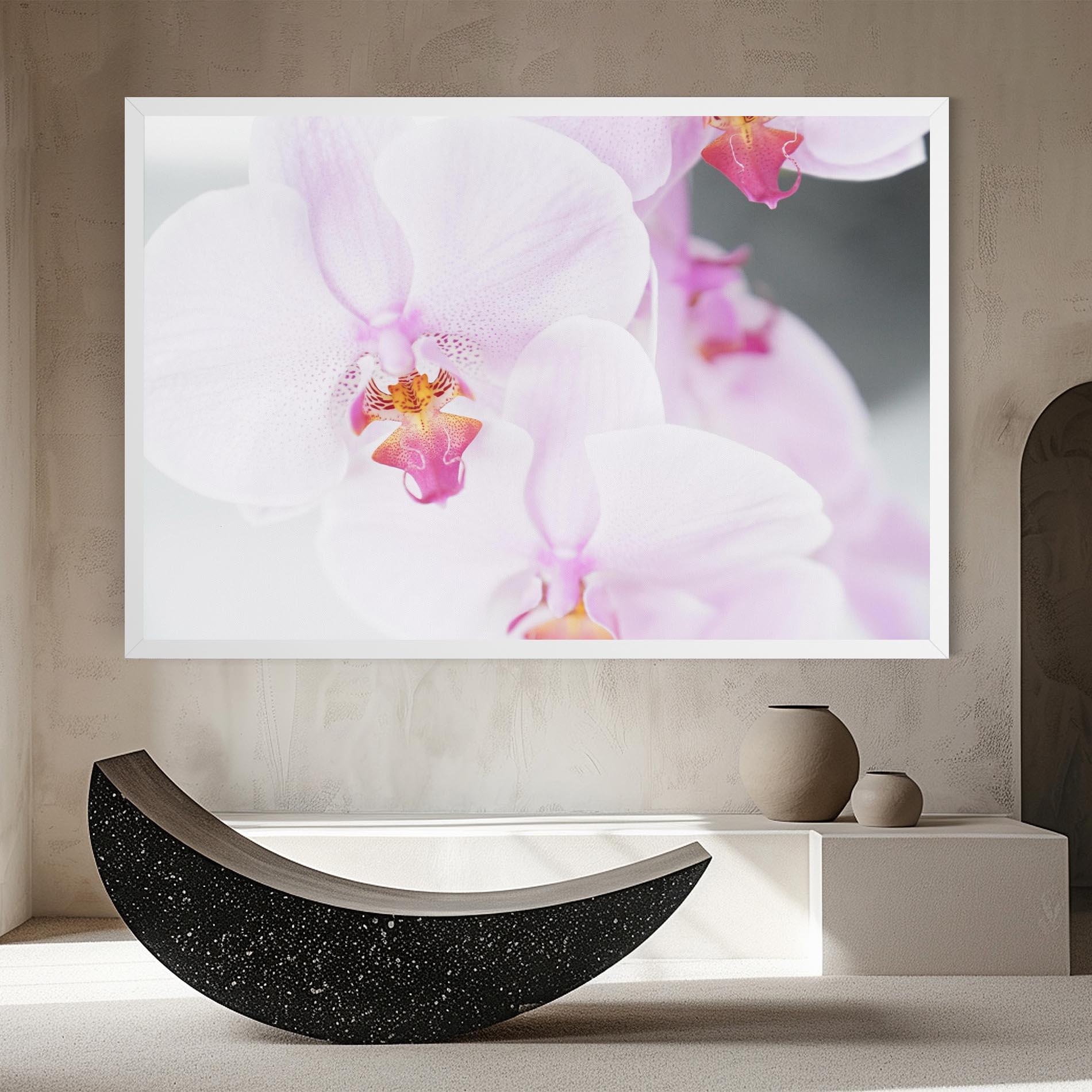 Tablou Canvas Light Purple Orchid mockup 8