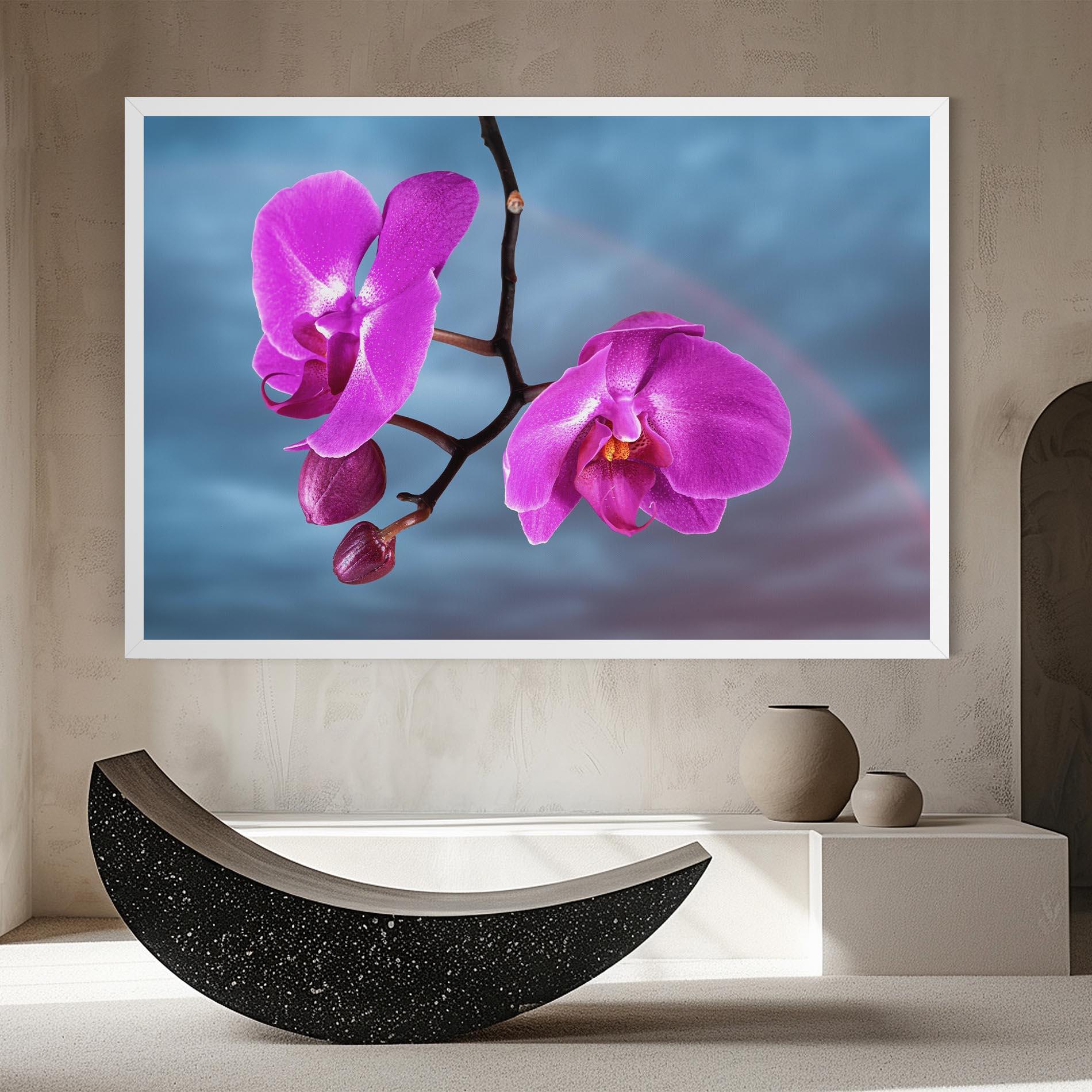 Tablou Canvas Sky Purple Orchid mockup 8