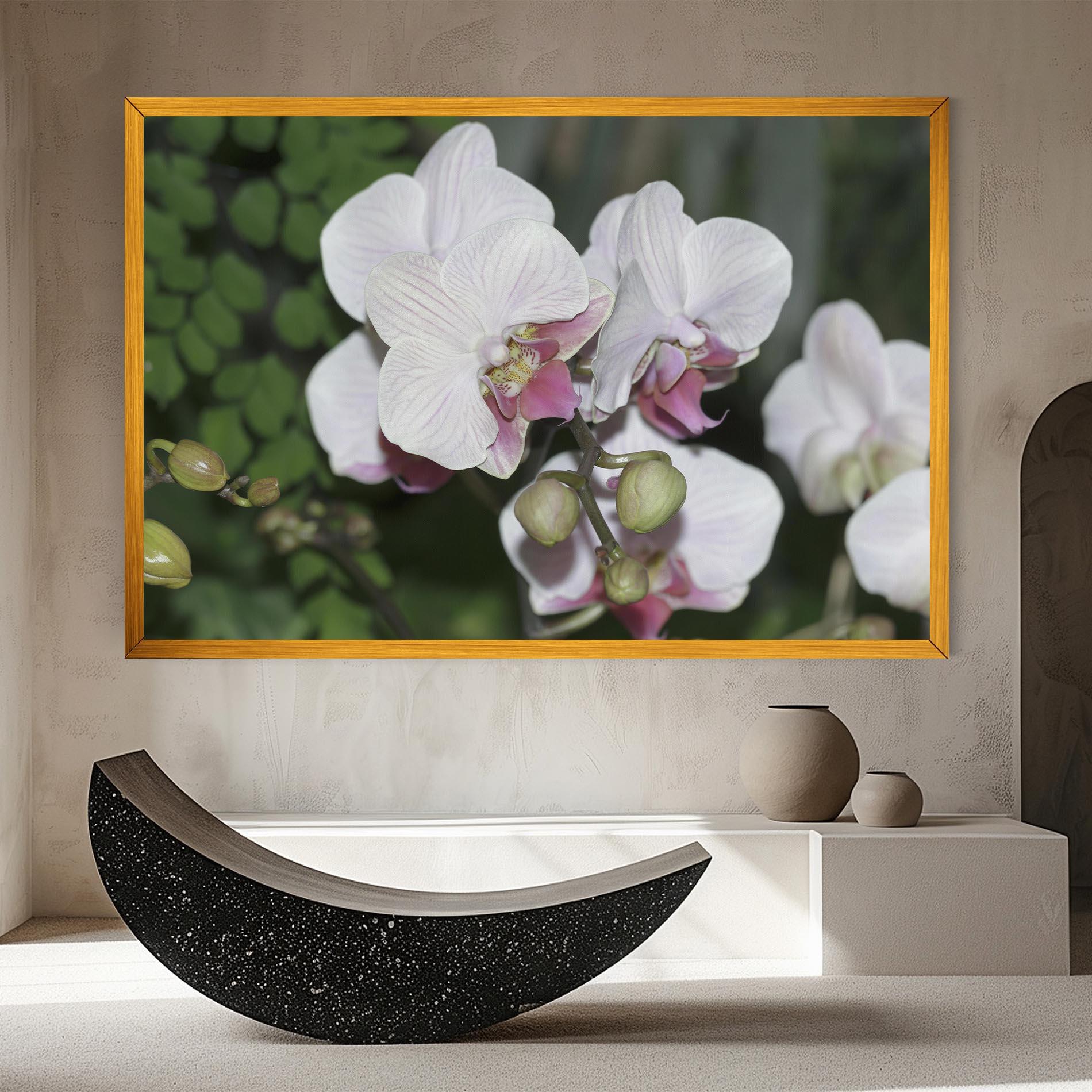 Tablou Canvas Orchid Botanical Garden mockup 8