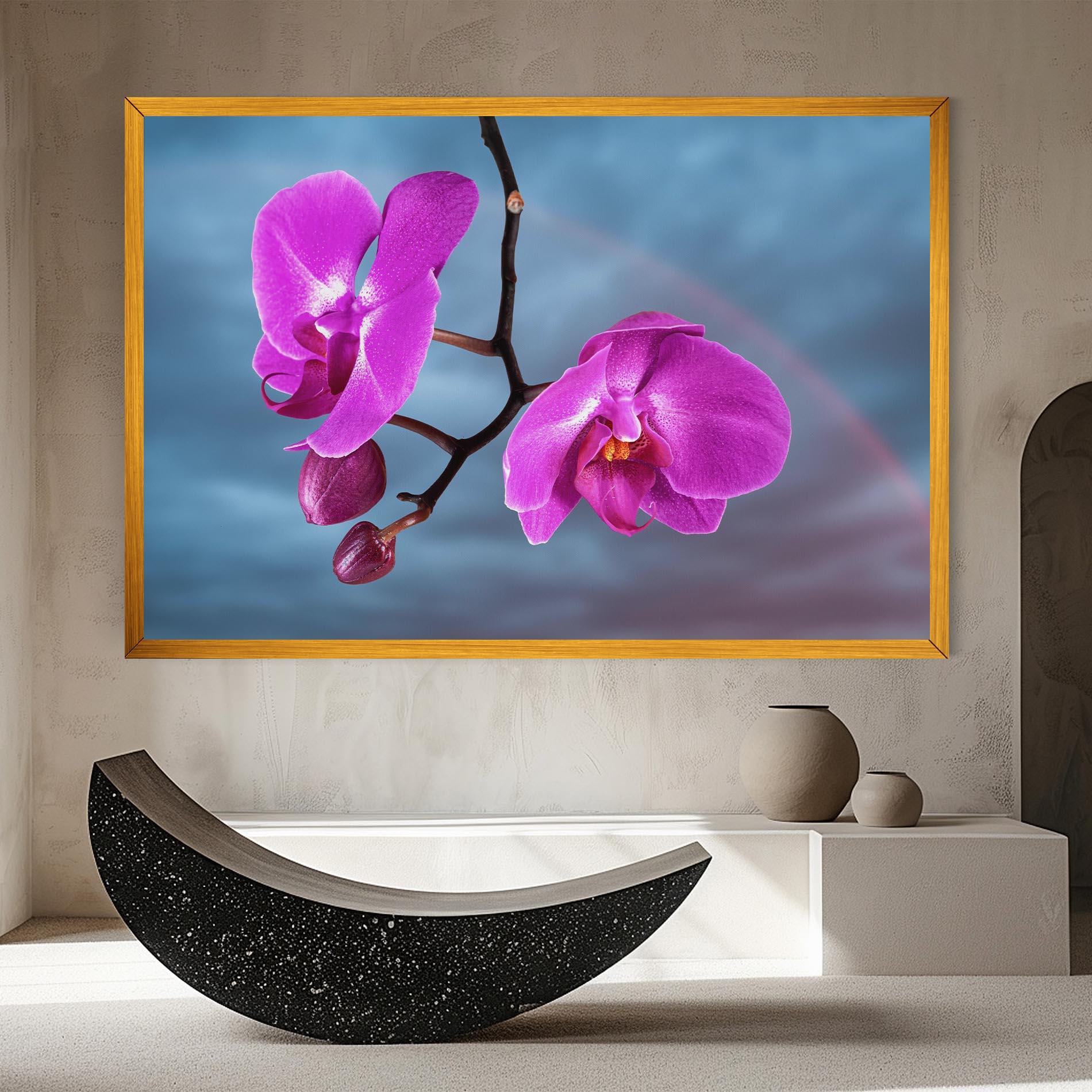 Tablou Canvas Sky Purple Orchid mockup 8