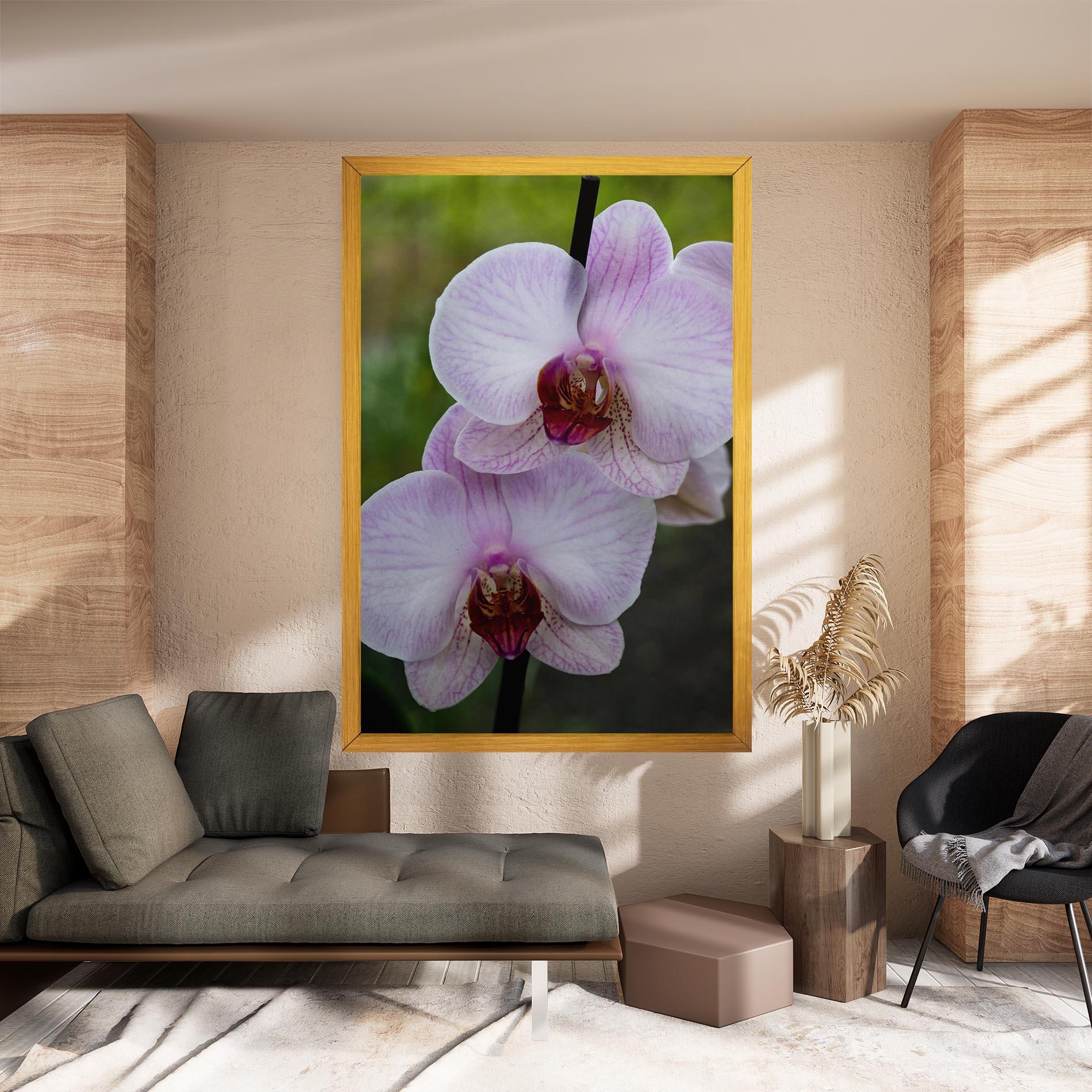 Tablou Canvas Garden Light Purple Orchid mockup 8