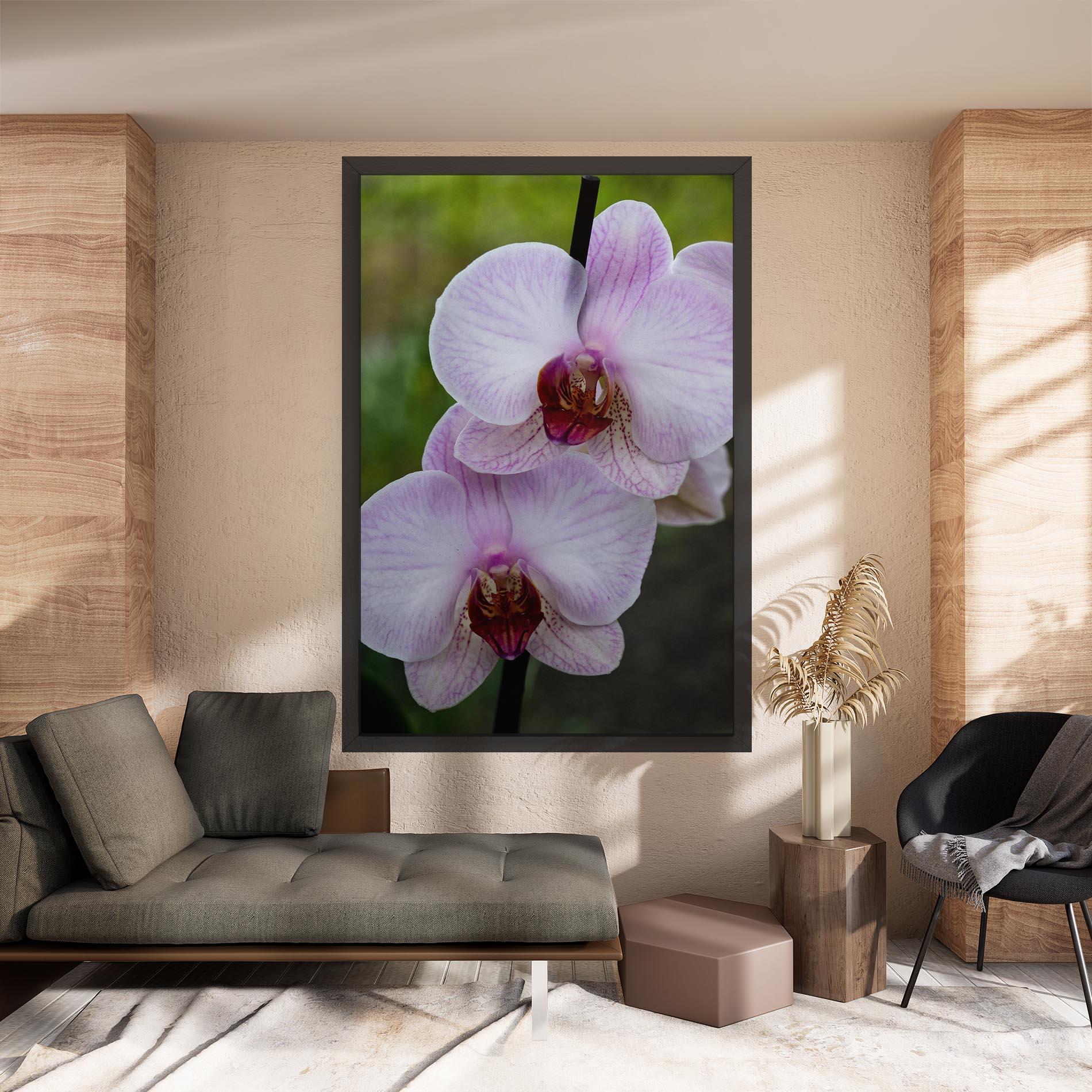 Tablou Canvas Garden Light Purple Orchid mockup 8
