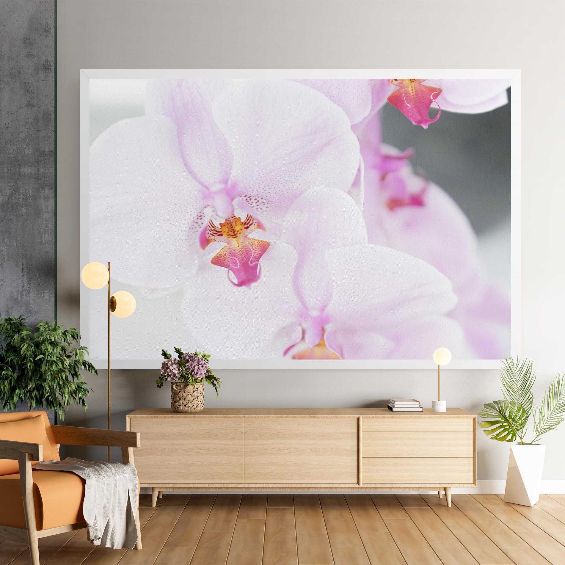 Tablou Canvas Light Purple Orchid mockup 9
