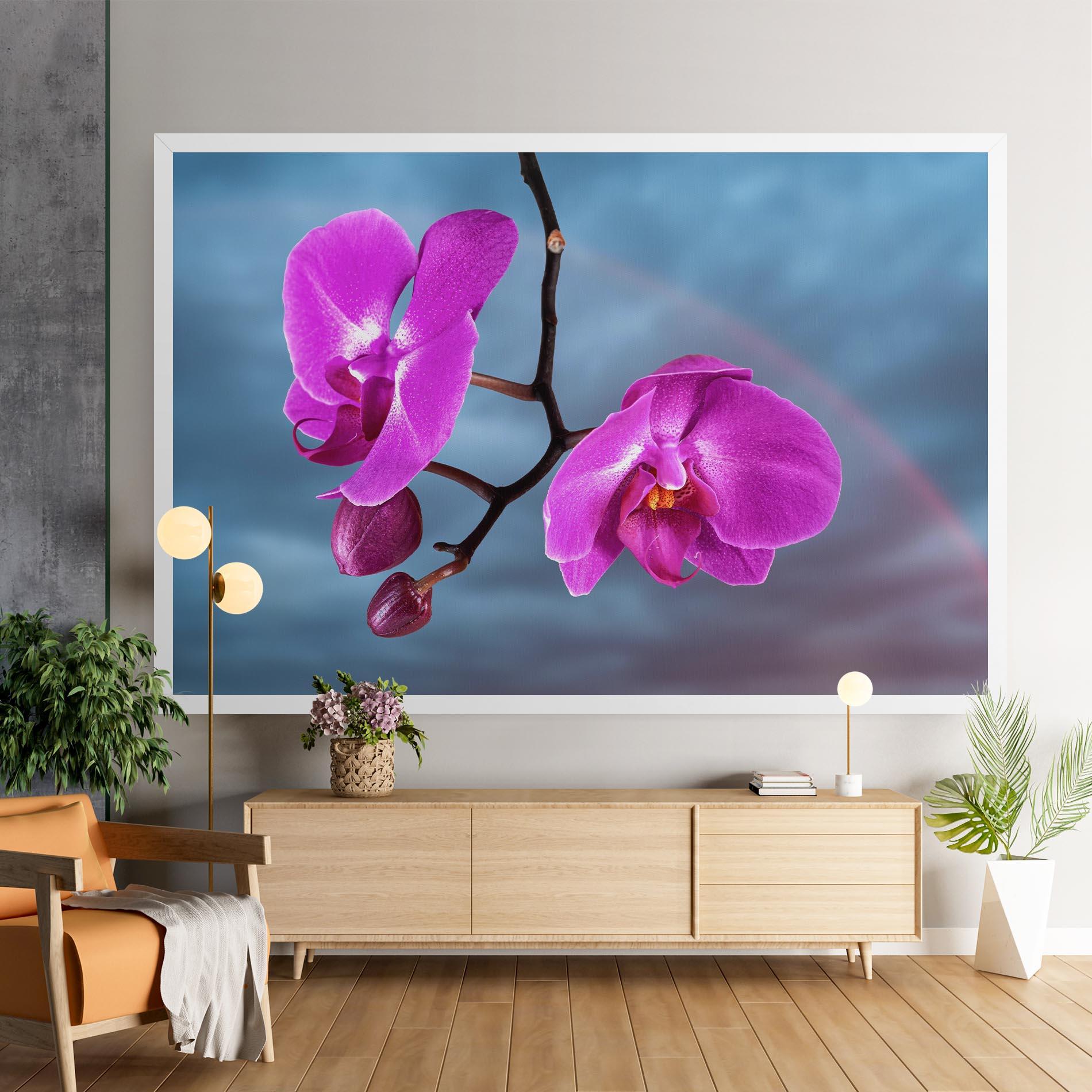 Tablou Canvas Sky Purple Orchid mockup 9
