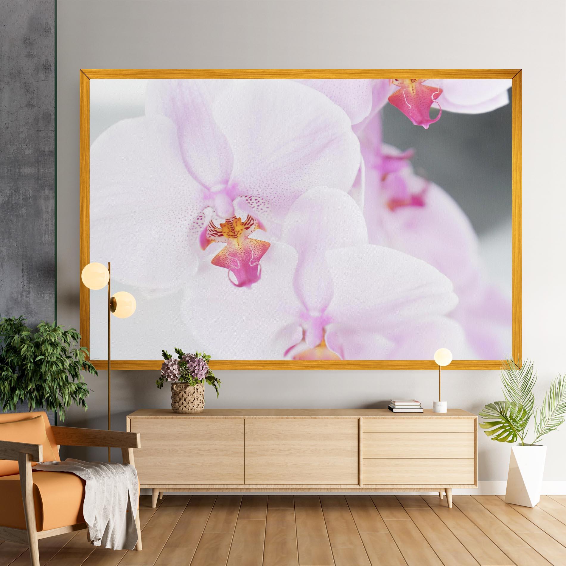 Tablou Canvas Light Purple Orchid mockup 9