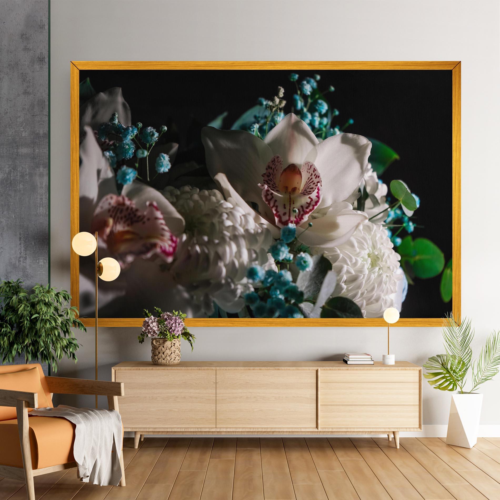 Tablou Canvas Orchids mockup 9