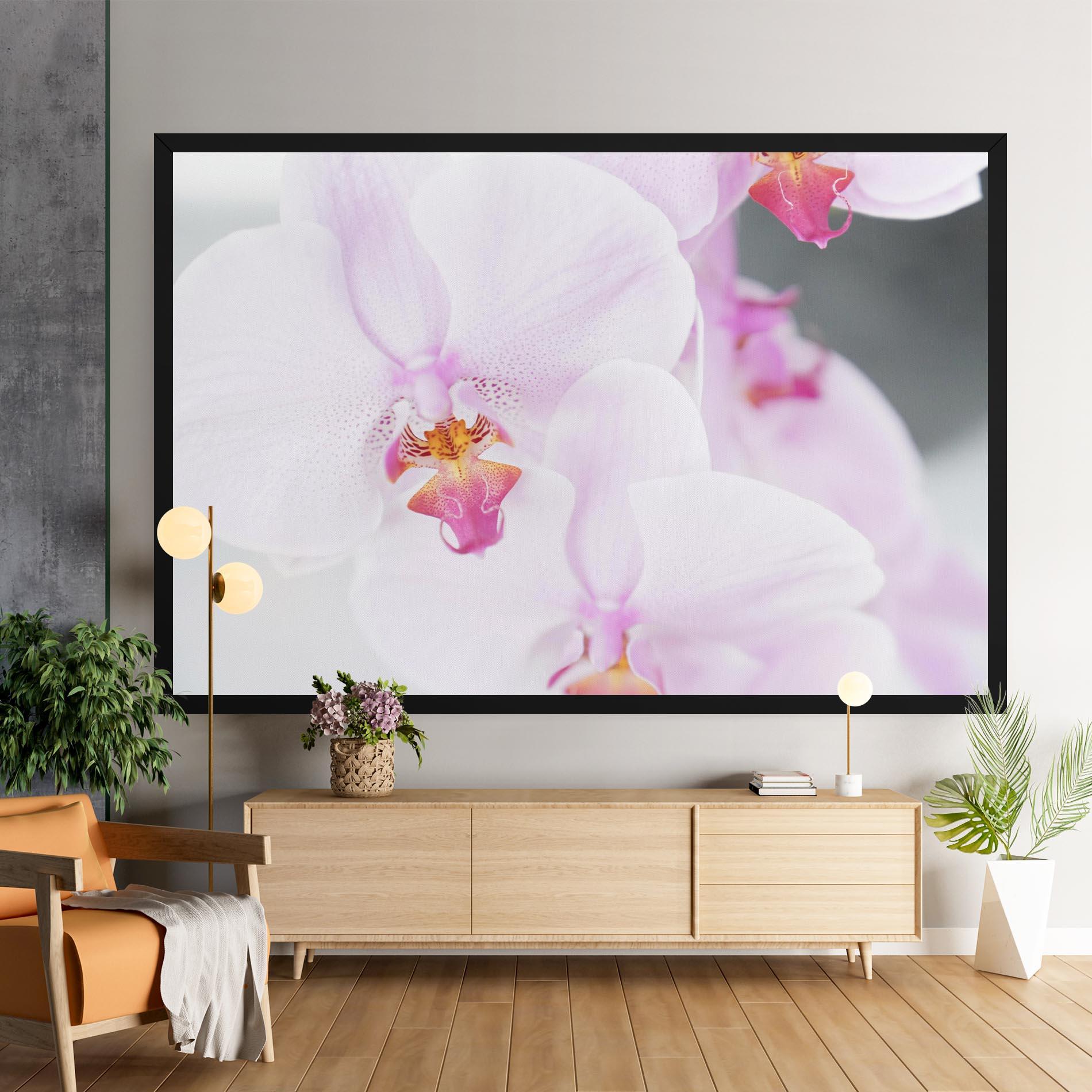 Tablou Canvas Light Purple Orchid mockup 9
