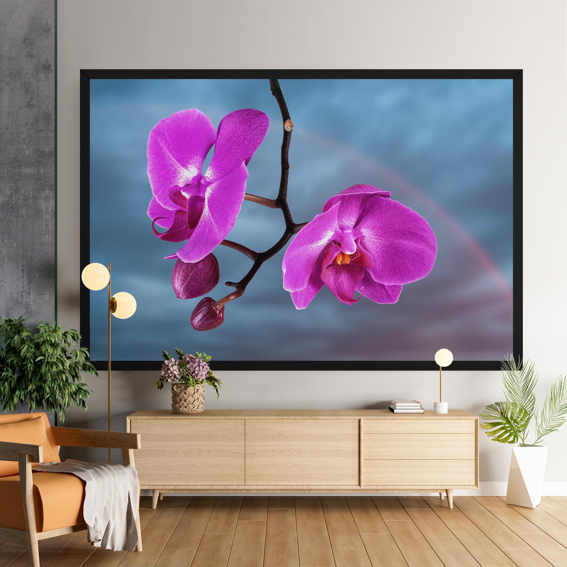 Tablou Canvas Sky Purple Orchid mockup 9