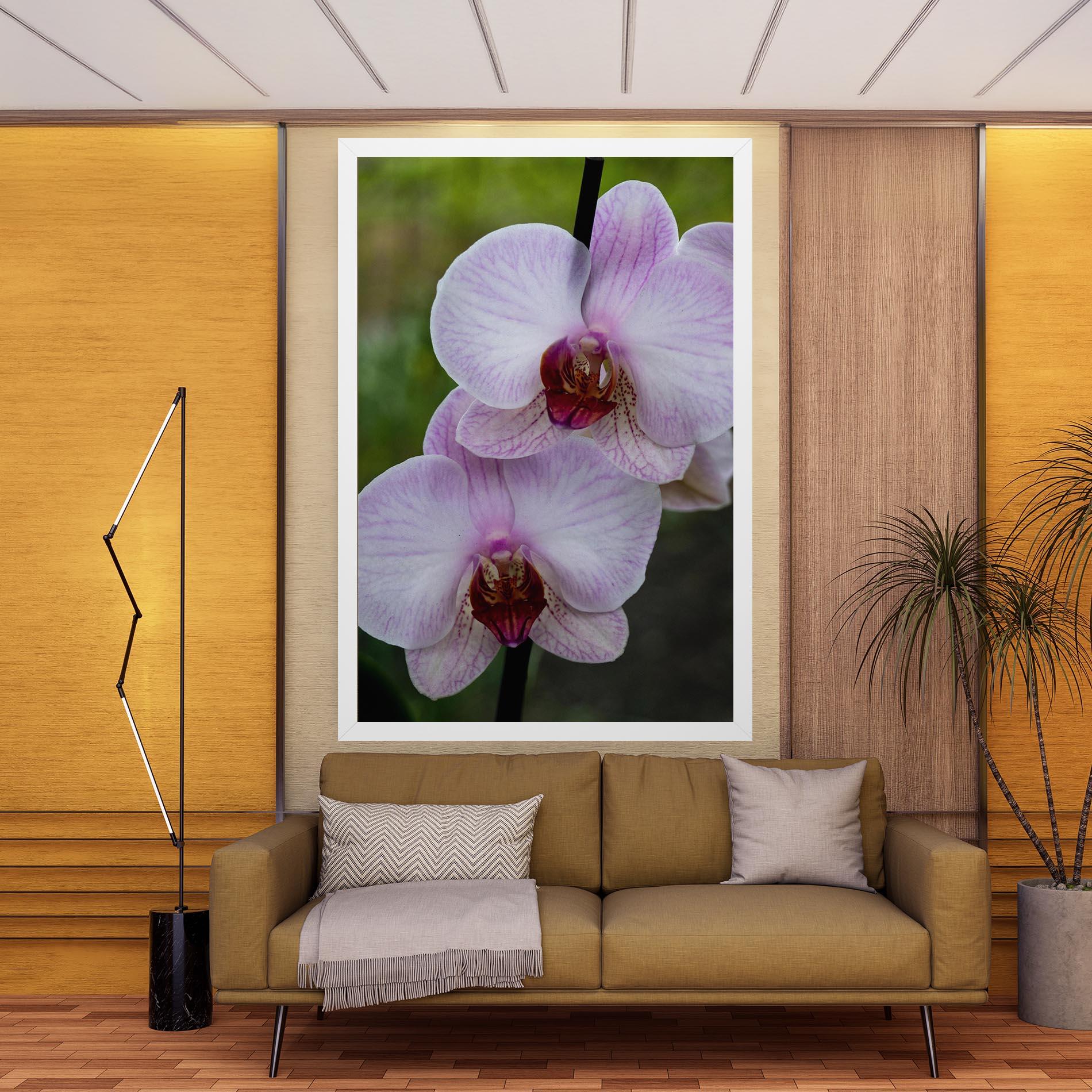 Tablou Canvas Garden Light Purple Orchid mockup 9