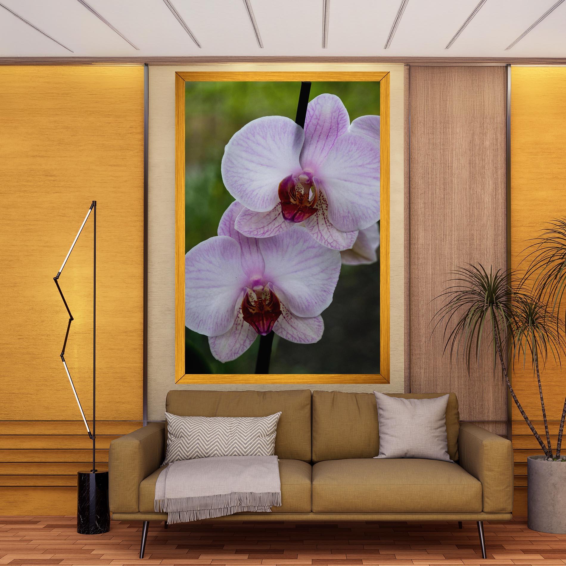 Tablou Canvas Garden Light Purple Orchid mockup 9