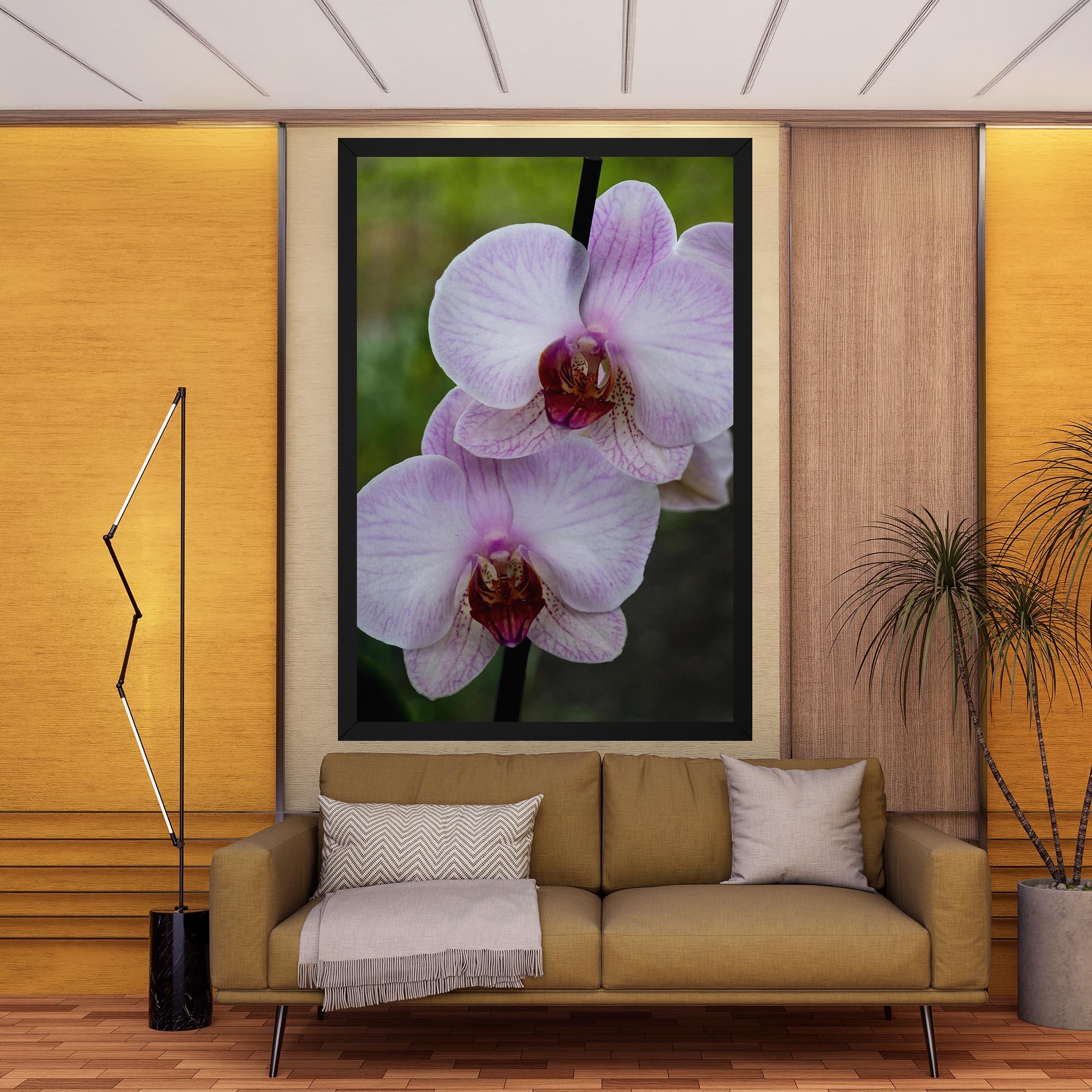 Tablou Canvas Garden Light Purple Orchid mockup 9