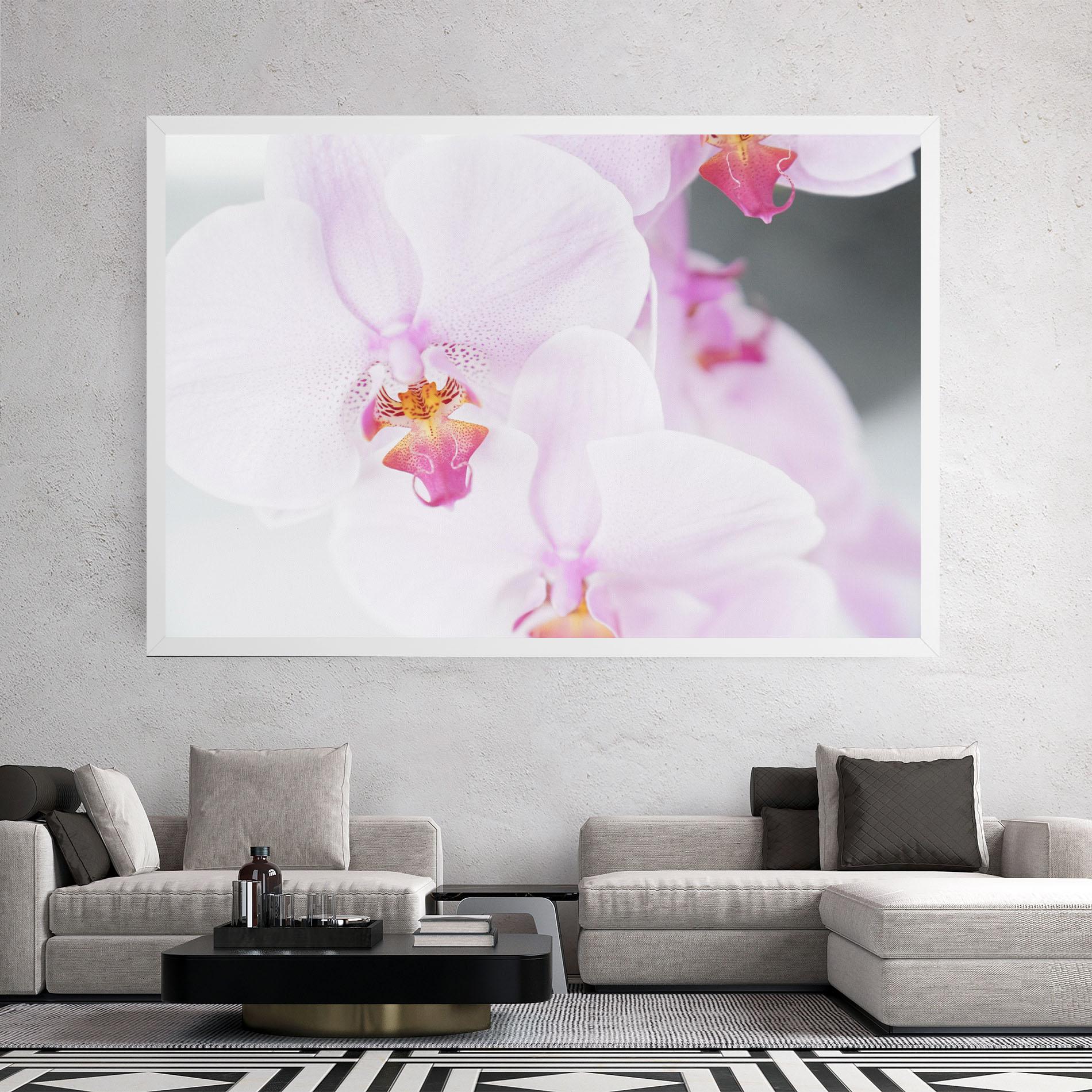 Tablou Canvas Light Purple Orchid mockup 2