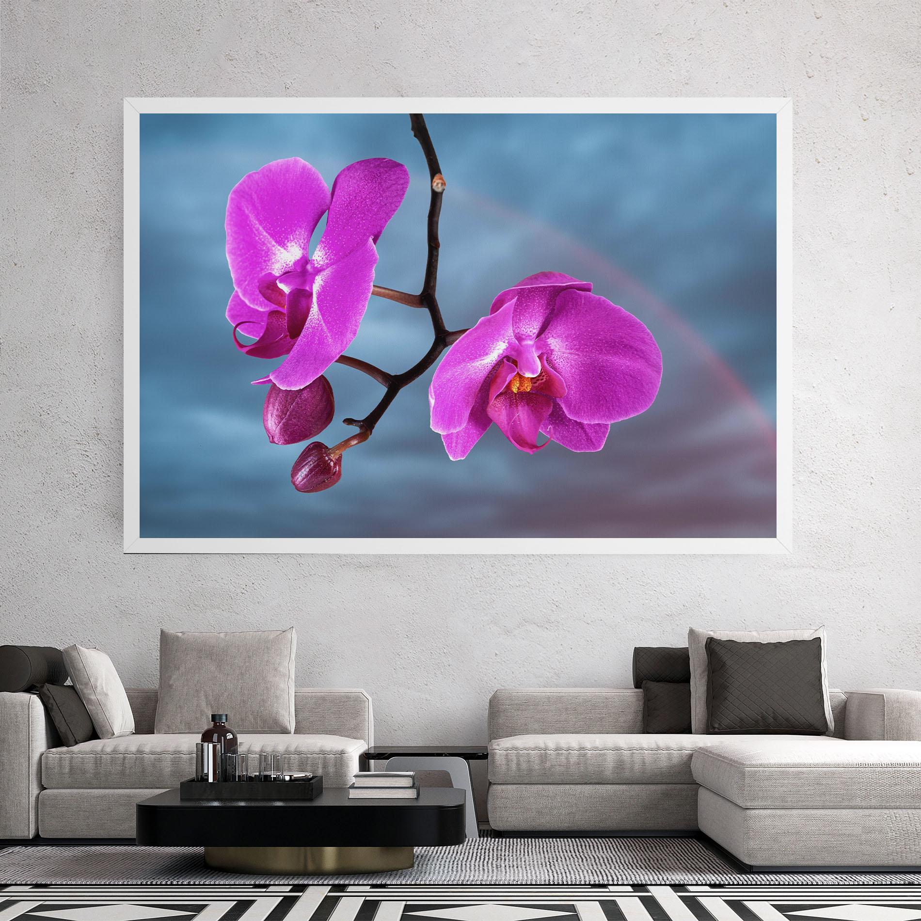 Tablou Canvas Sky Purple Orchid mockup 2