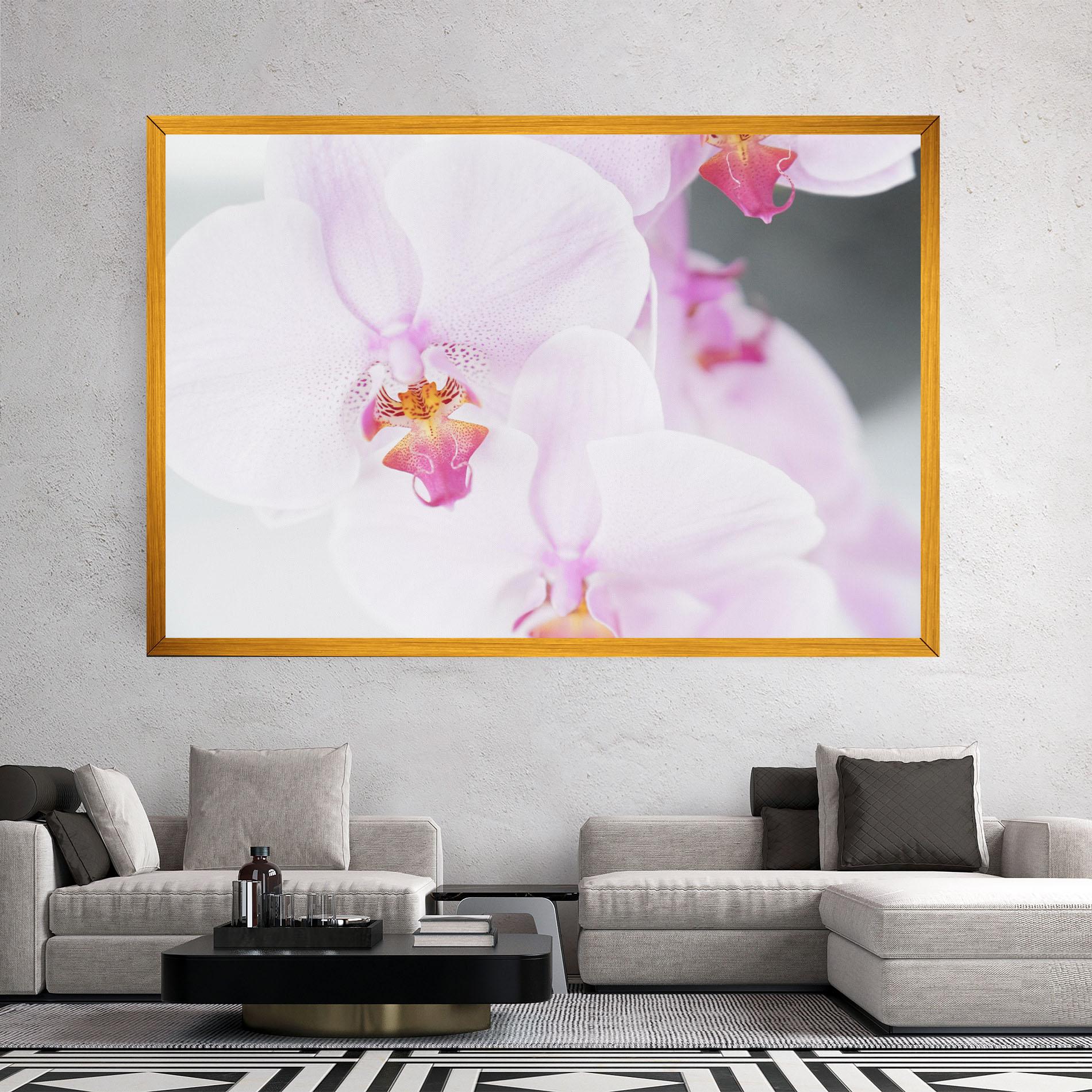Tablou Canvas Light Purple Orchid mockup 2