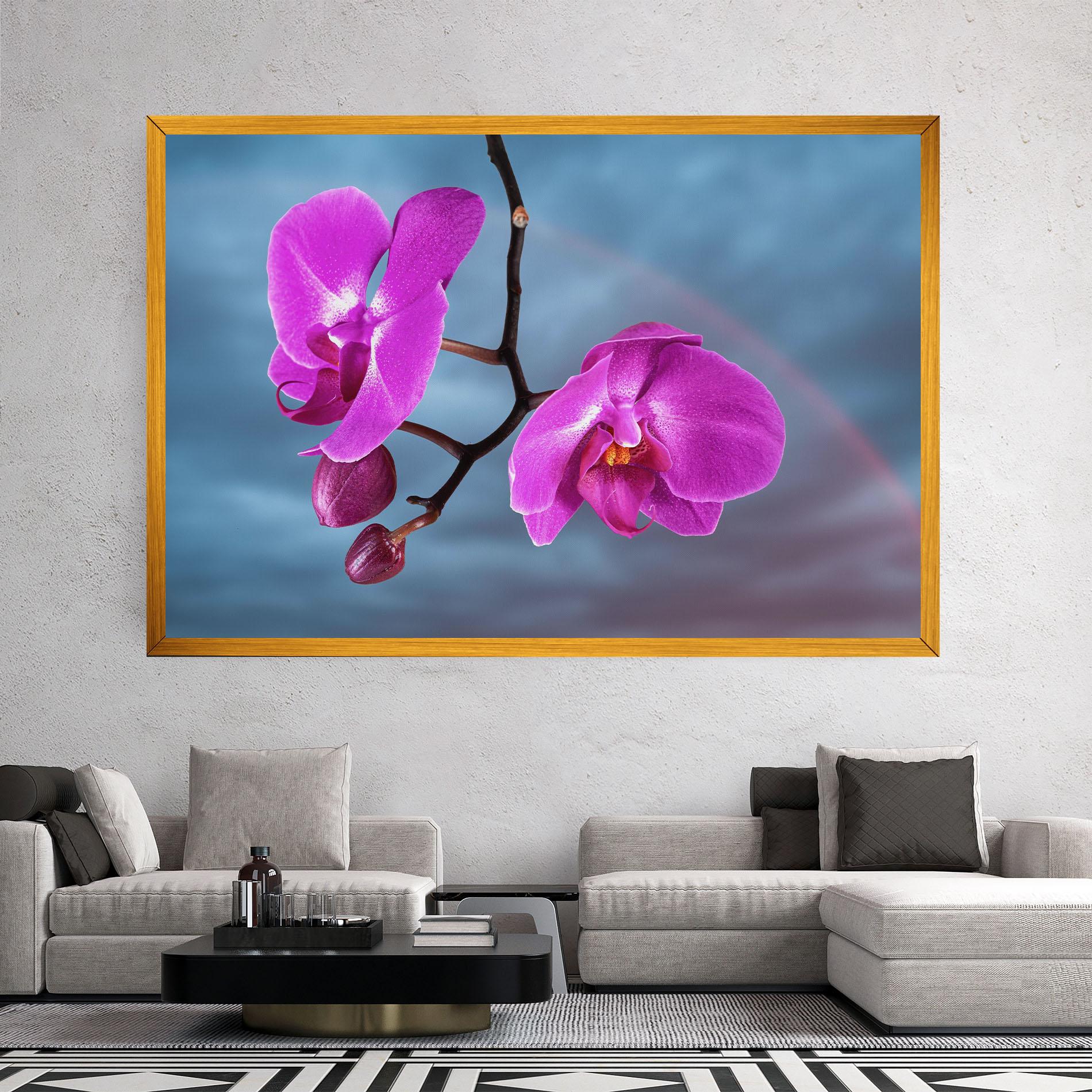 Tablou Canvas Sky Purple Orchid mockup 2