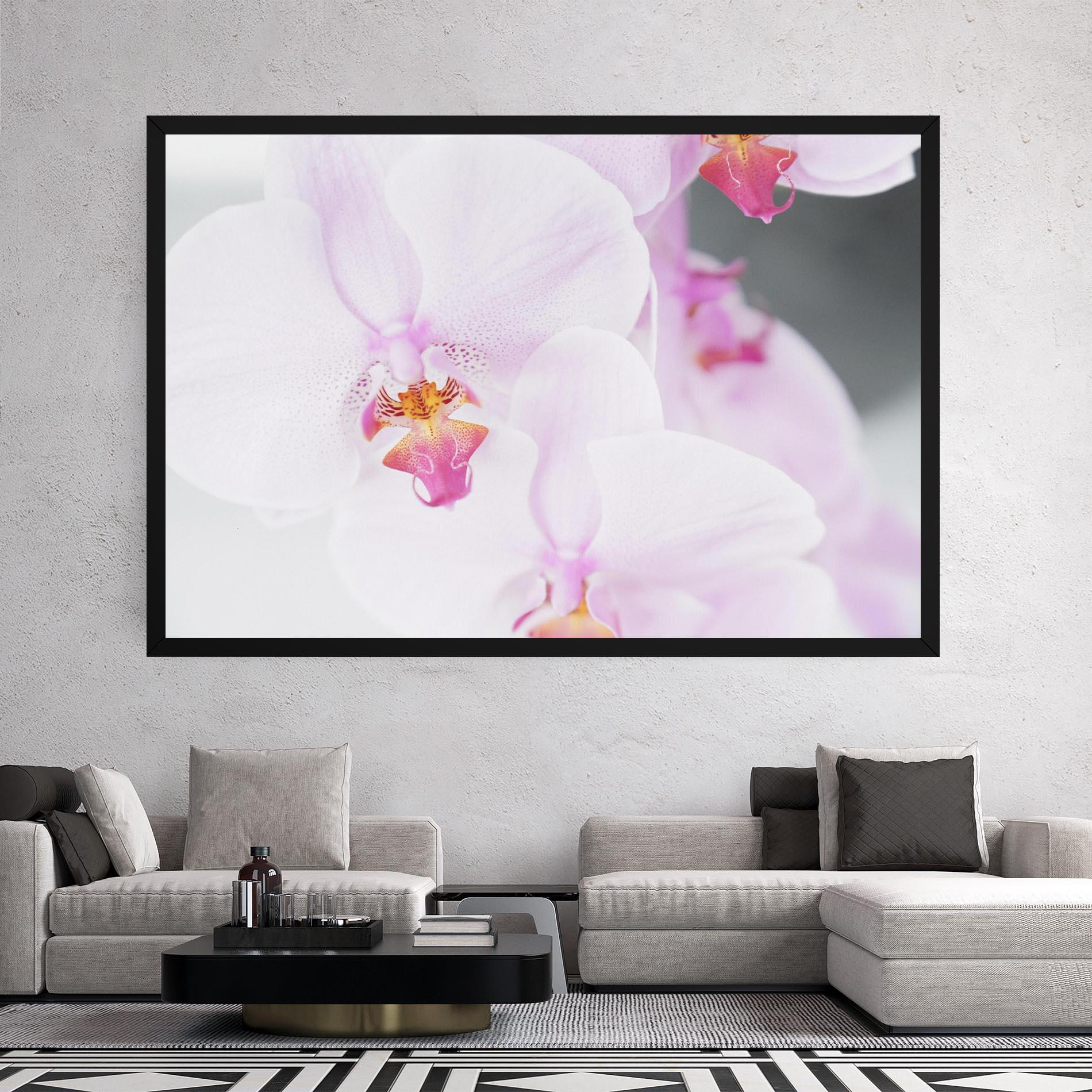 Tablou Canvas Light Purple Orchid mockup 2