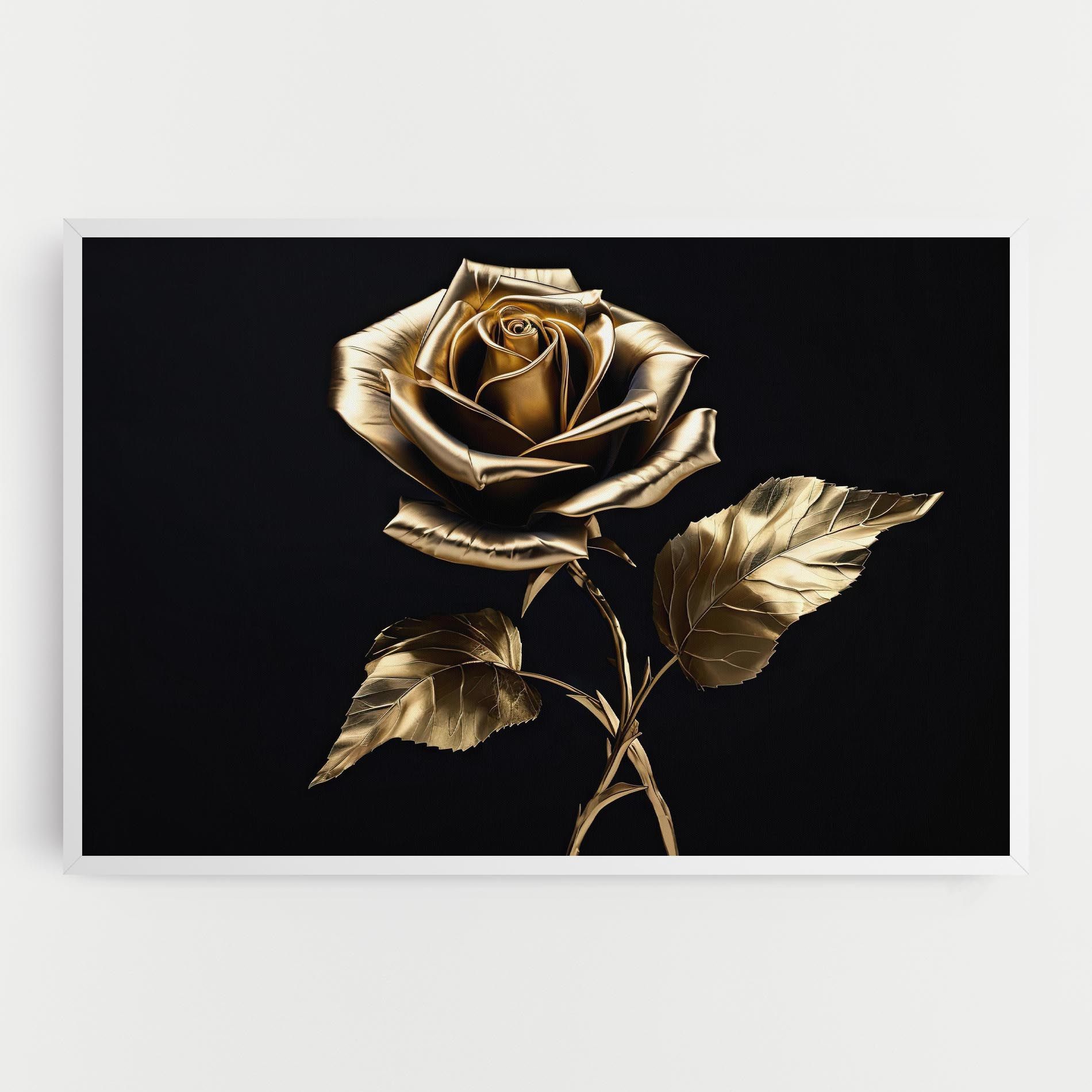 Beautiful Golden Rose mockup 0