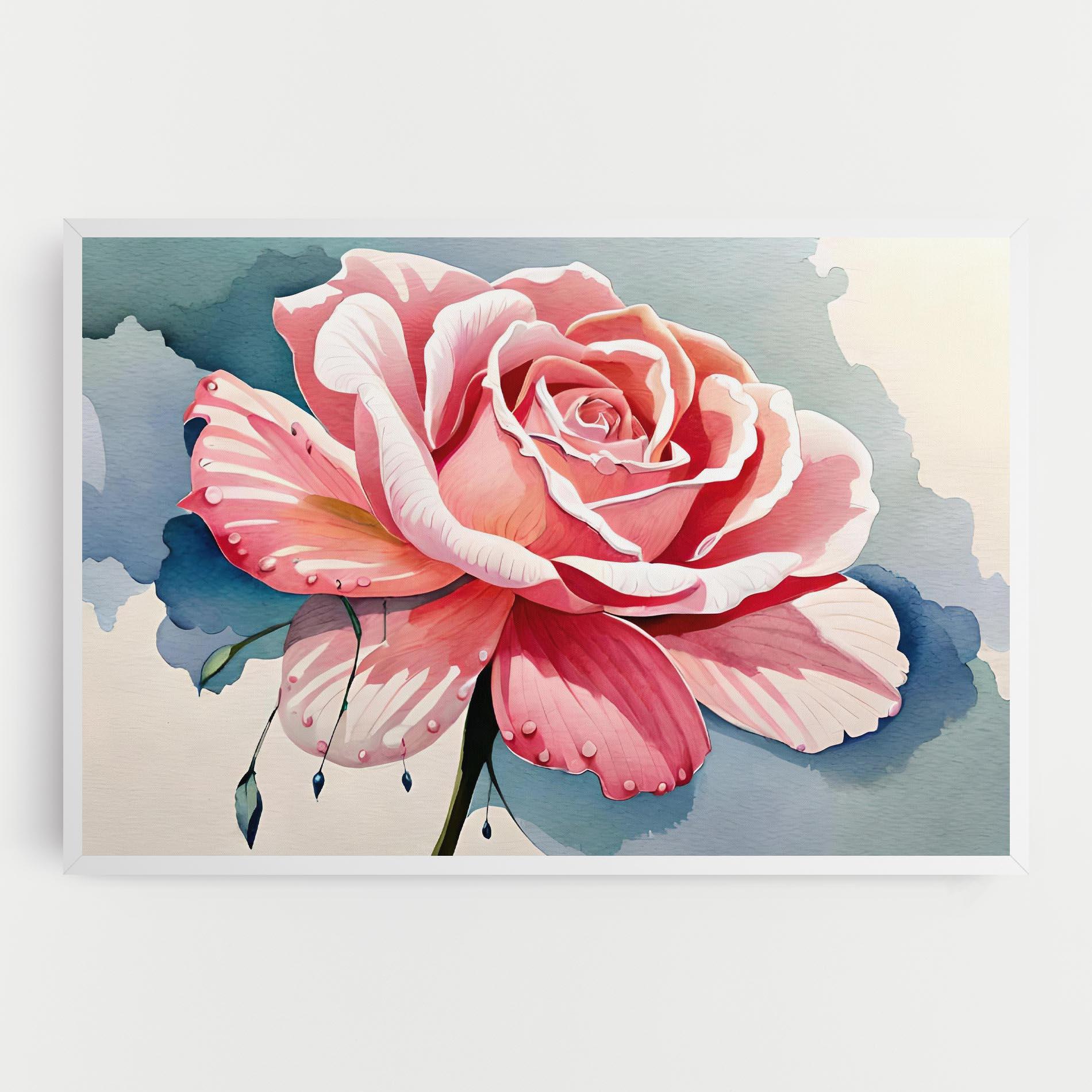 Tablou Canvas Bih Pink Rose mockup 0