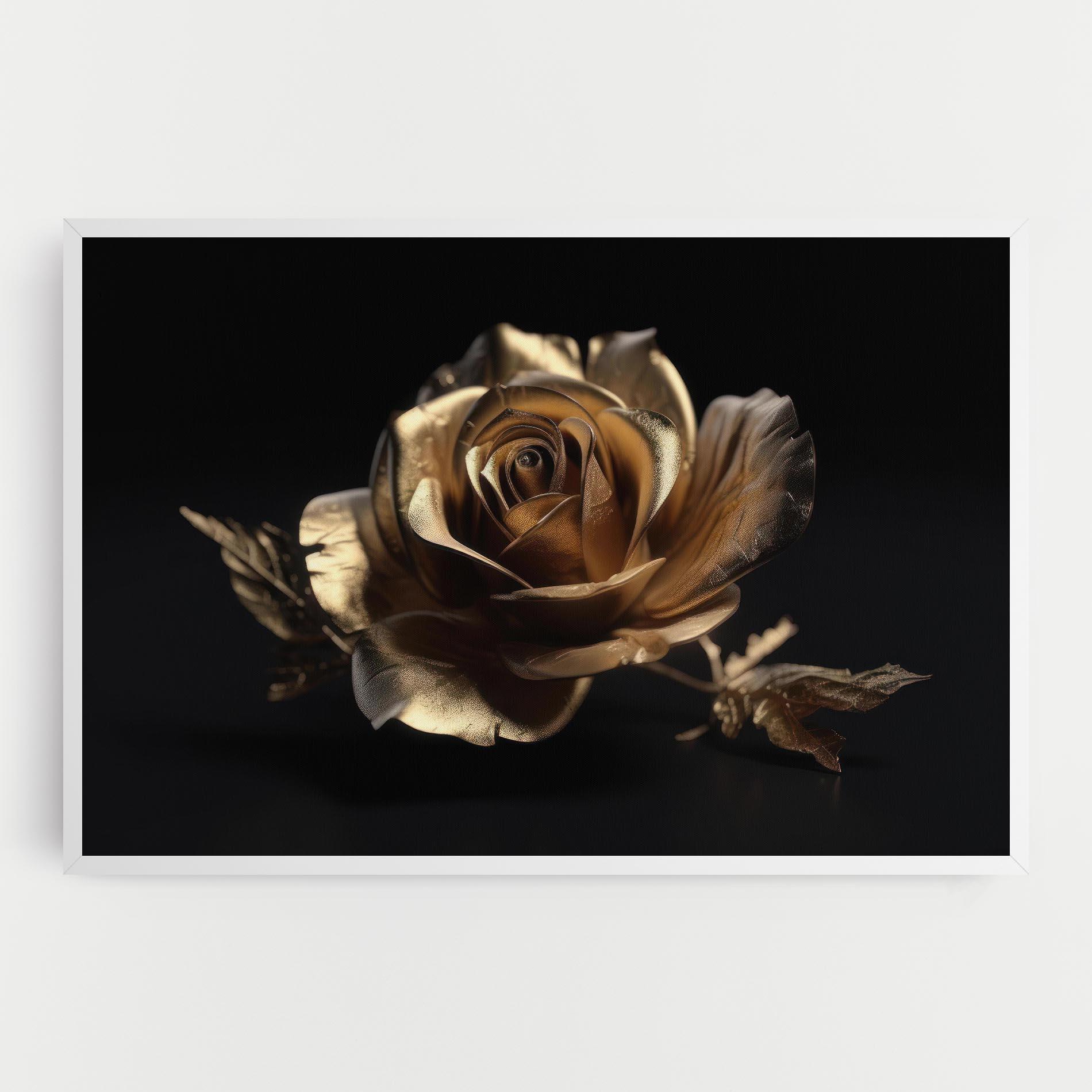 Tablou Canvas Gold Rose mockup 0
