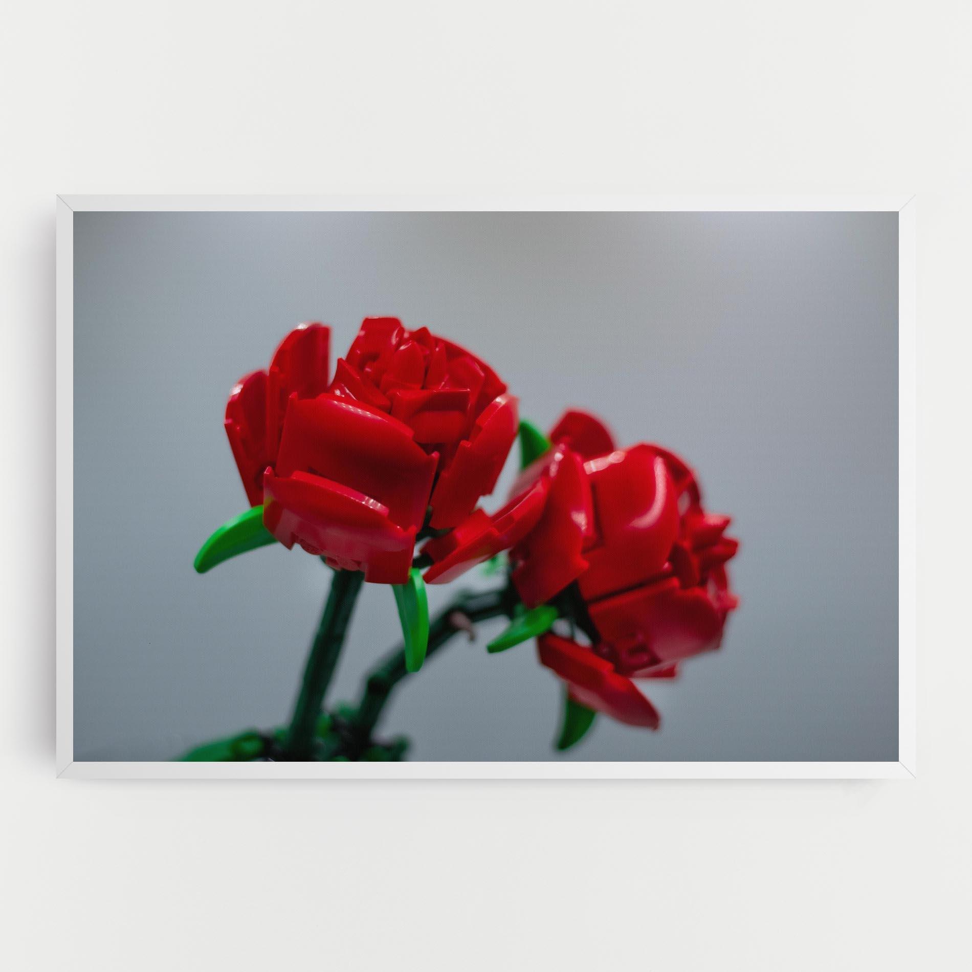 Tablou Canvas Lego Red Roses mockup 0