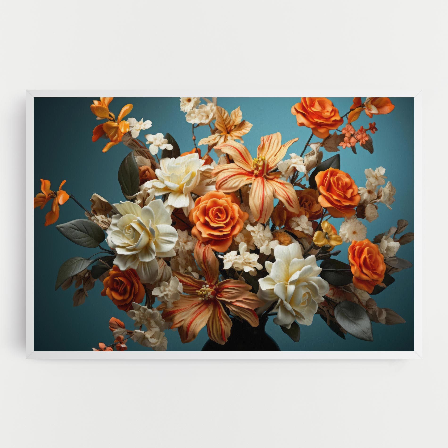 Orange Cream Rose mockup 0