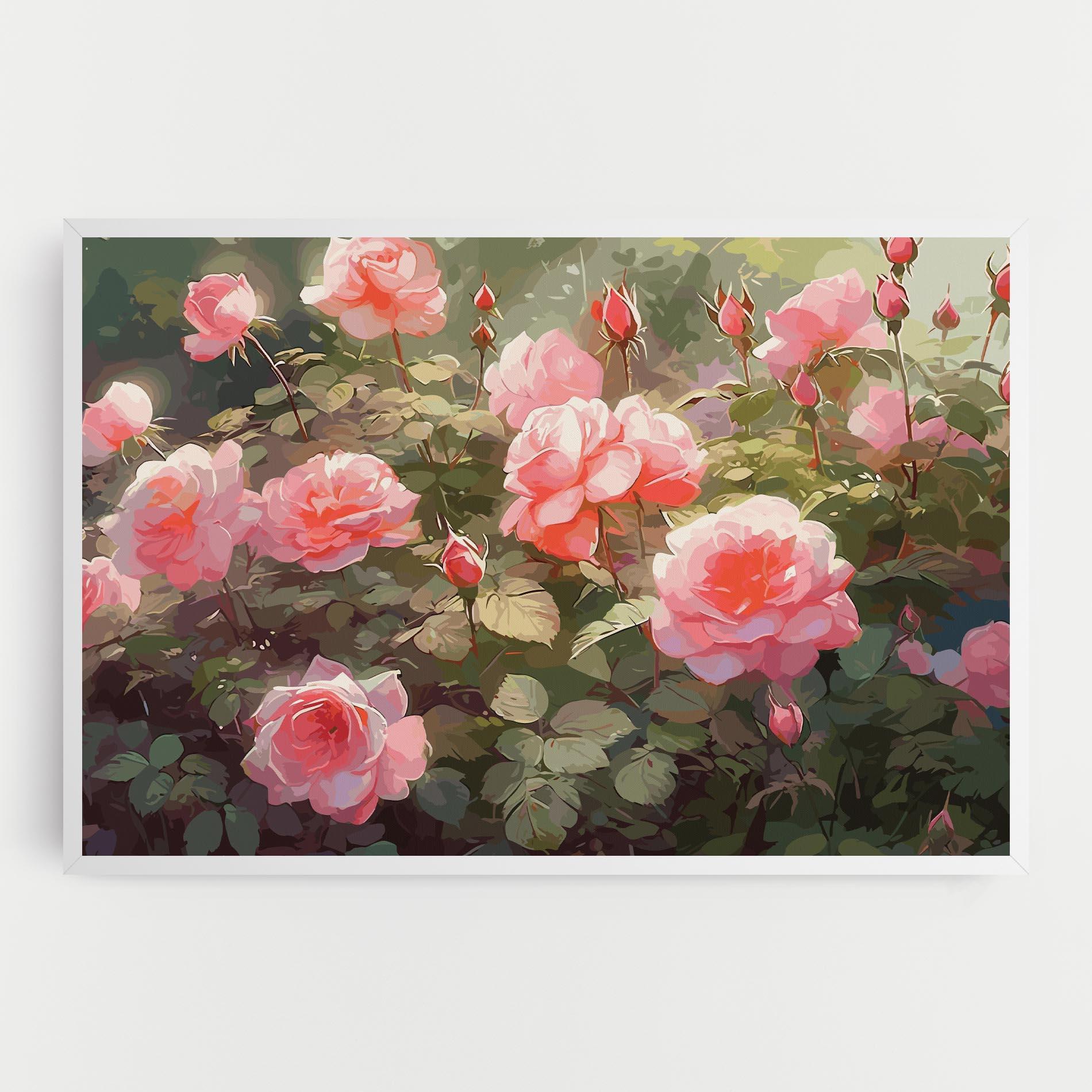 Tablou Canvas Wild Roses mockup 0