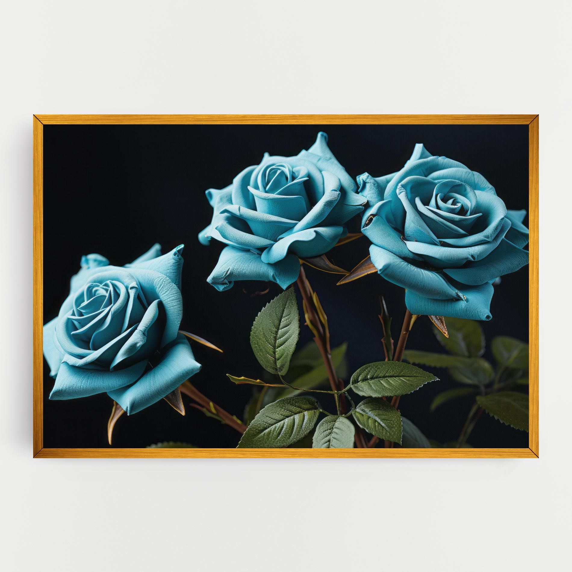 Blue Roses mockup 0