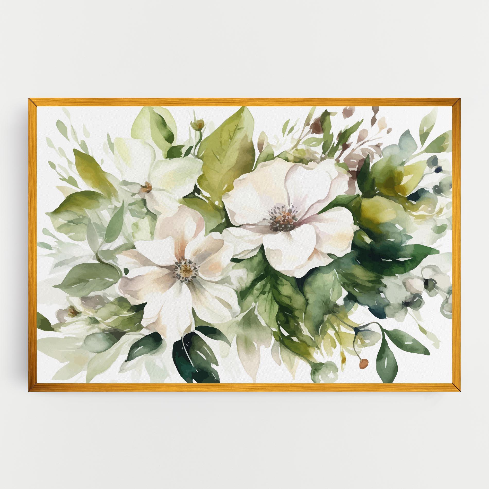 Tablou Canvas Opened Rose mockup 0