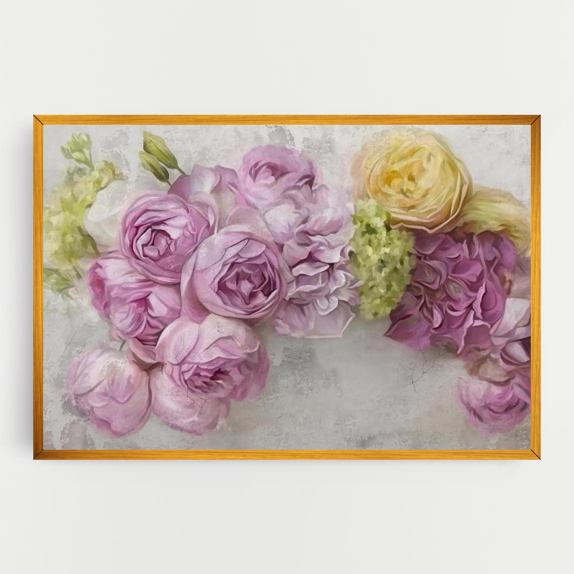 Tablou Canvas Trandafiri Colorati mockup 0