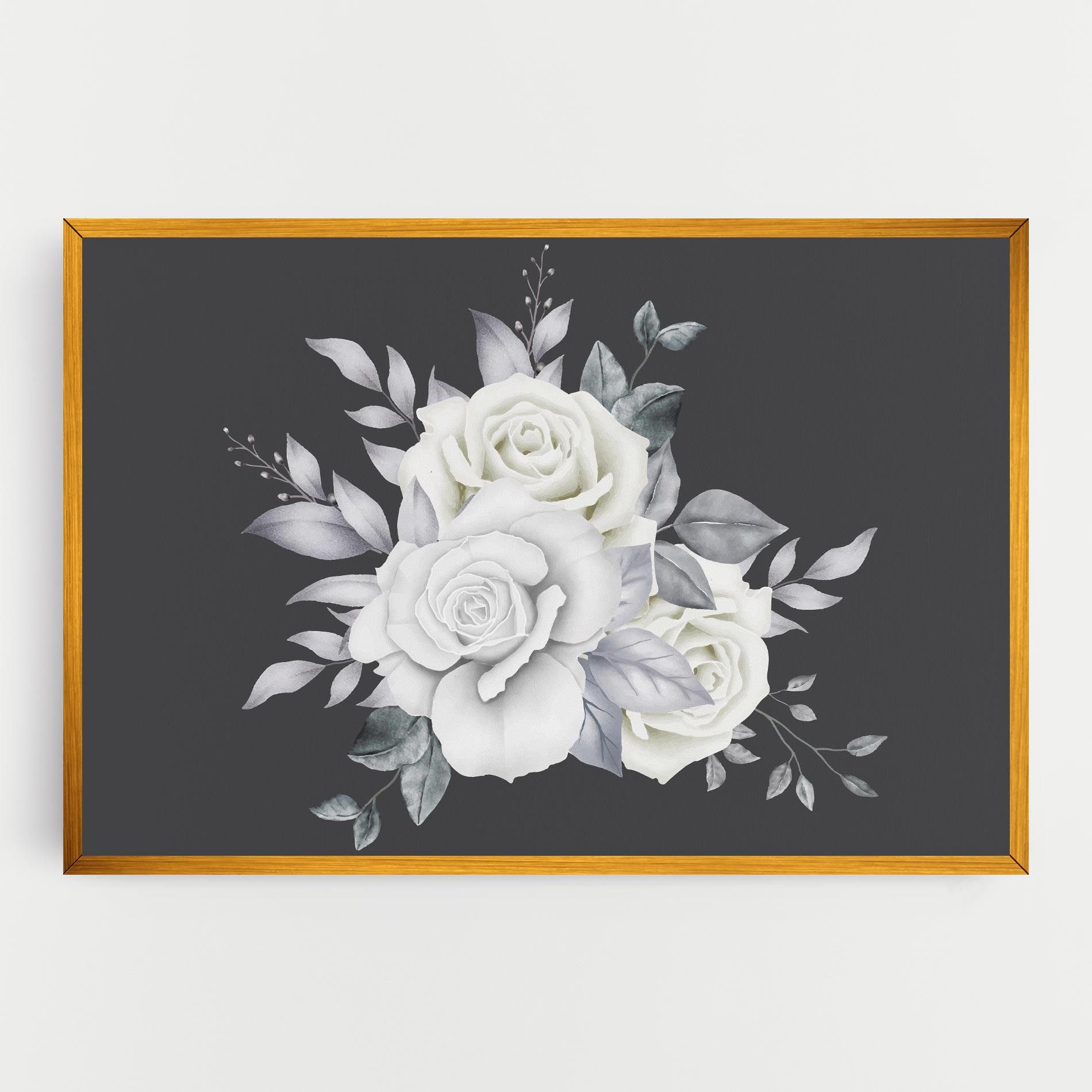 White Grey Rose mockup 0