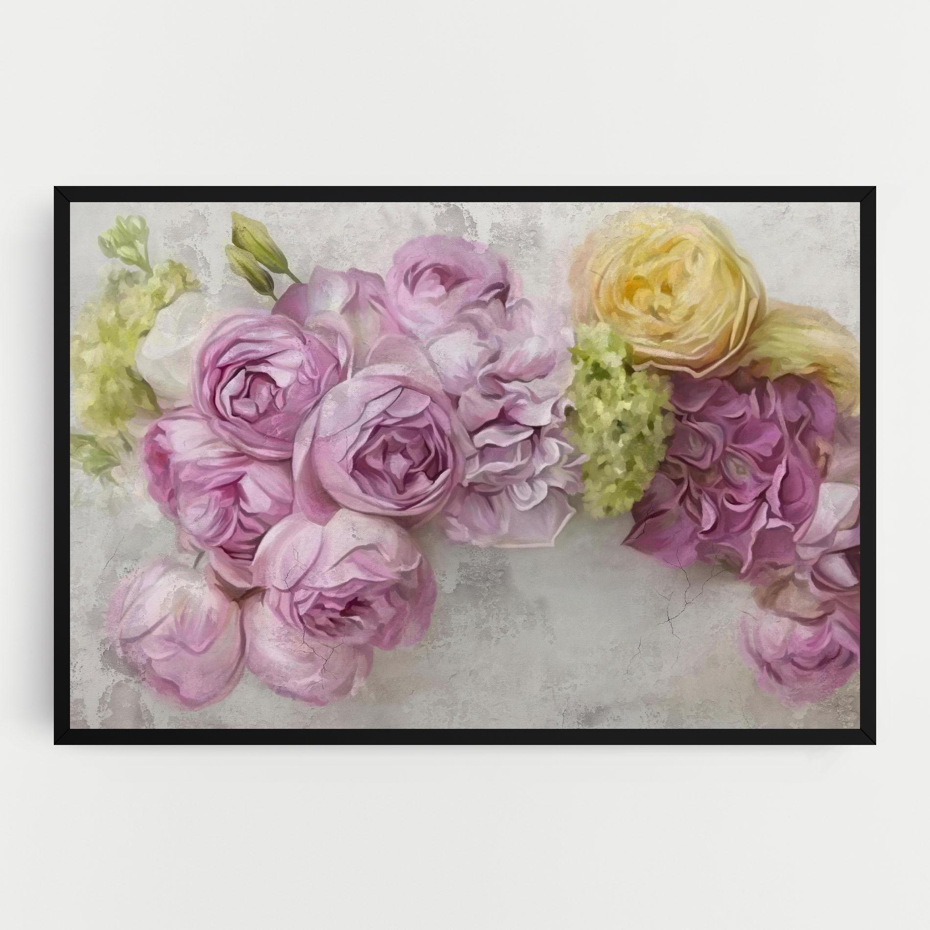 Tablou Canvas Trandafiri Colorati mockup 0