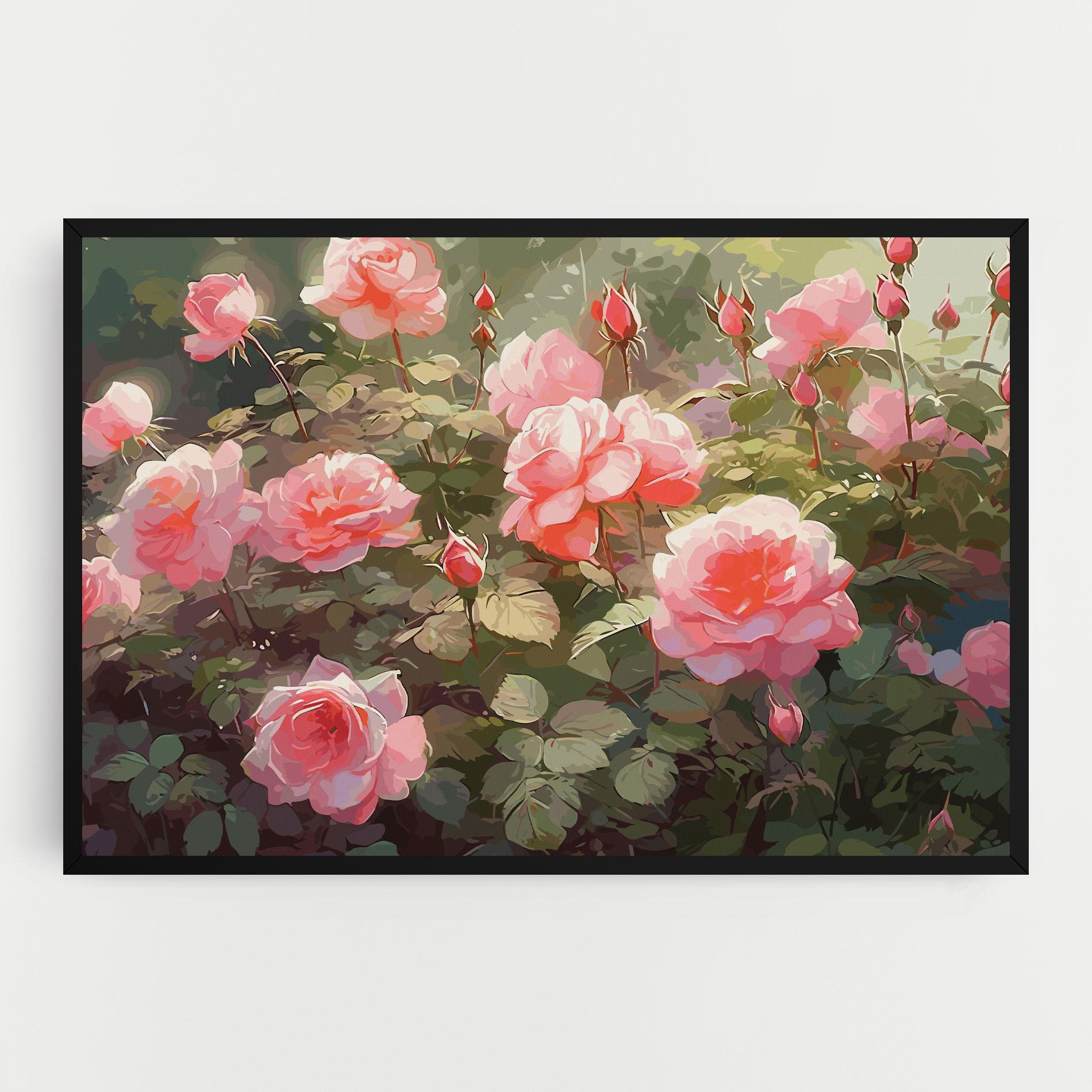 Tablou Canvas Wild Roses mockup 0