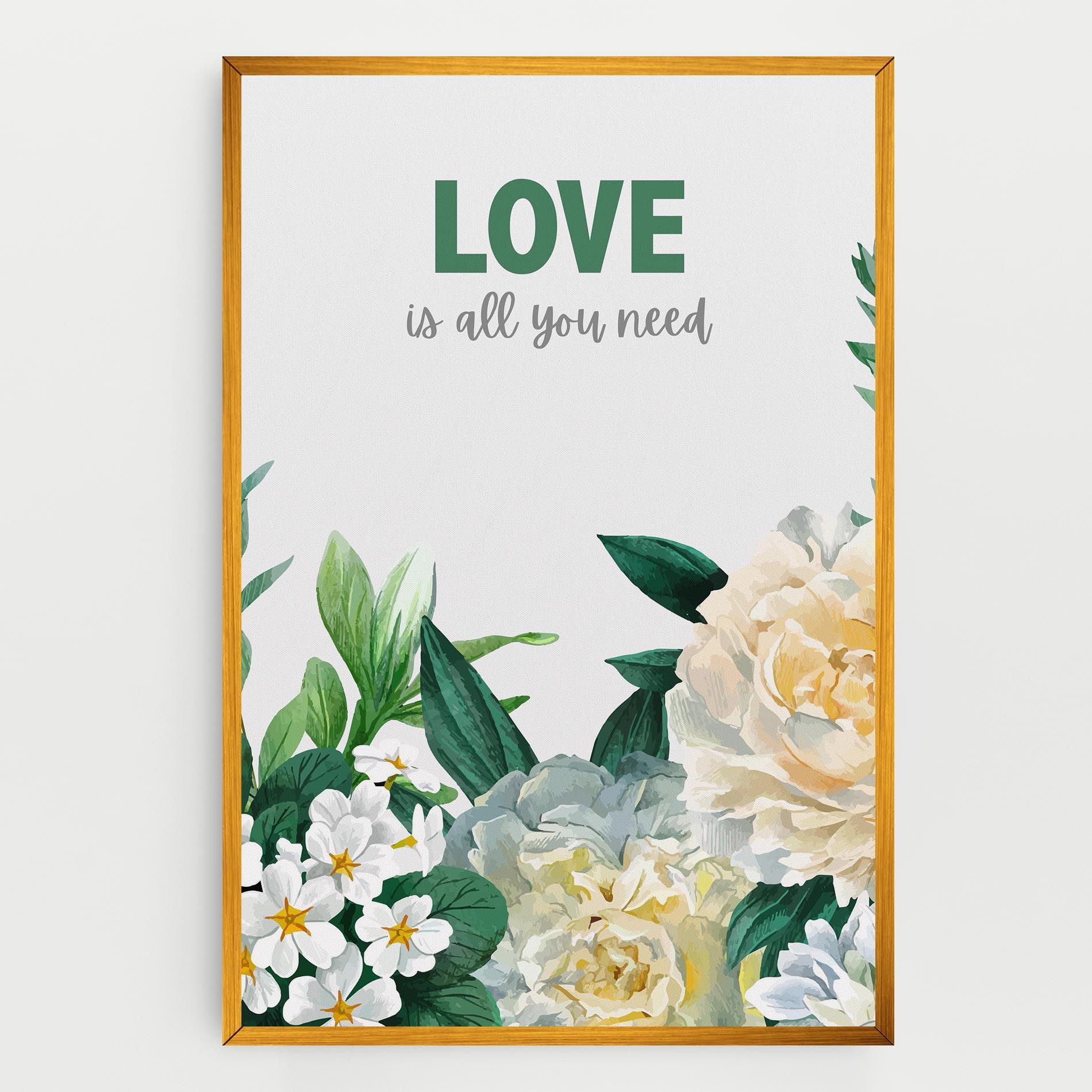 Green Rose Love mockup 0