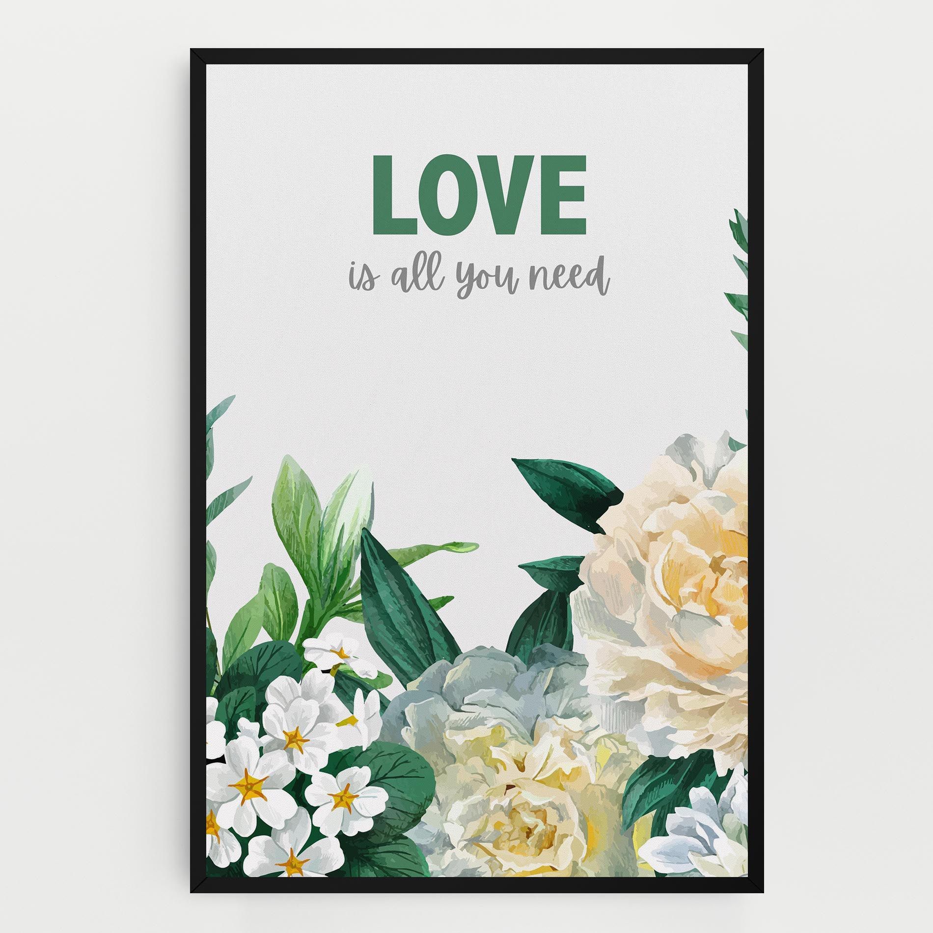 Green Rose Love mockup 0