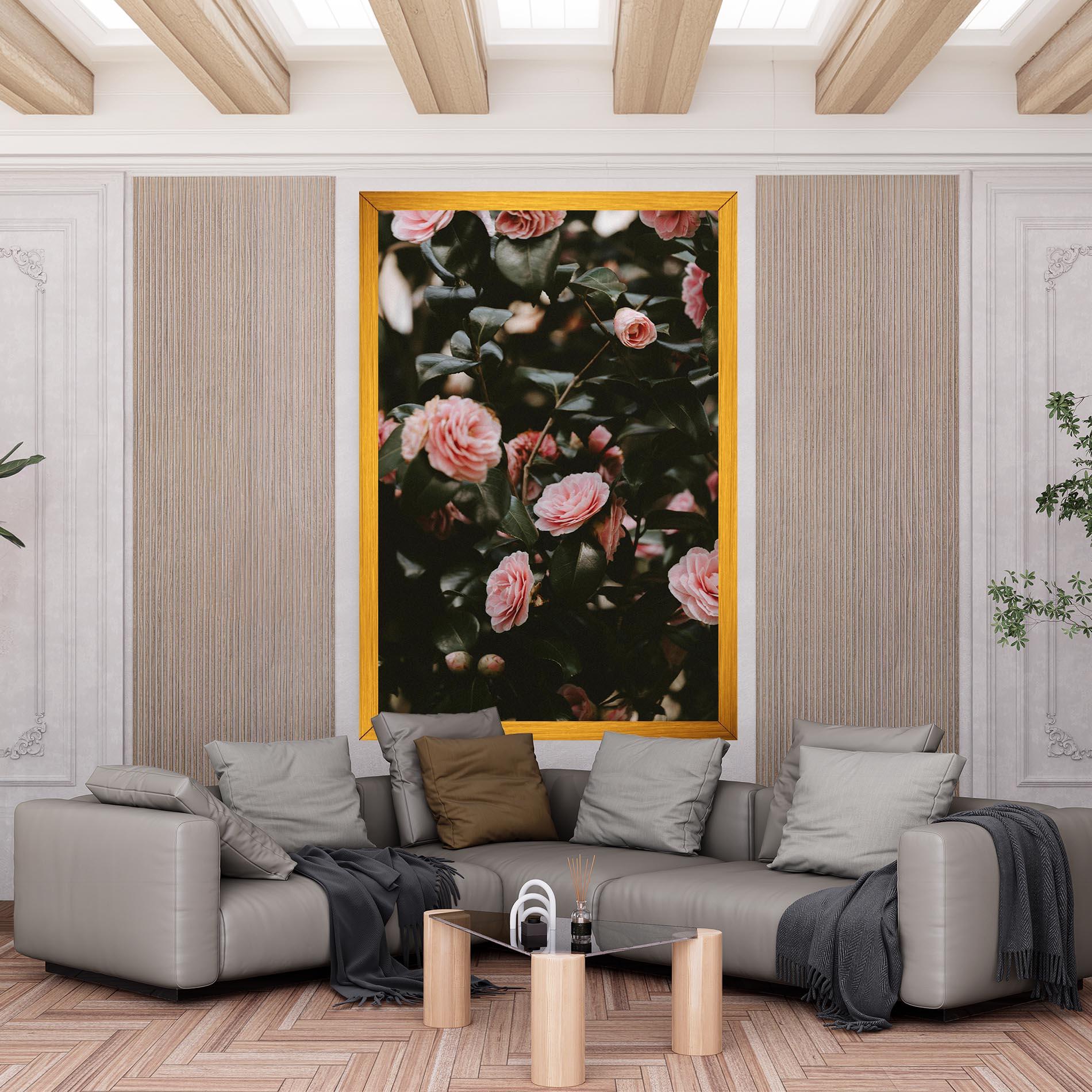 Tablou Canvas Rose Tree mockup 6