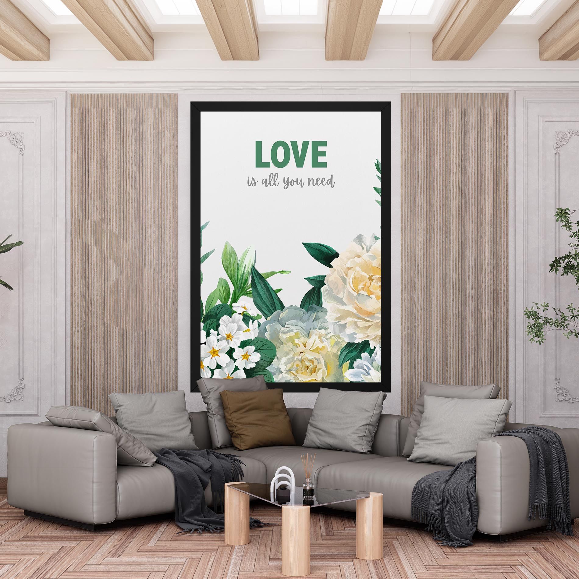 Green Rose Love mockup 6