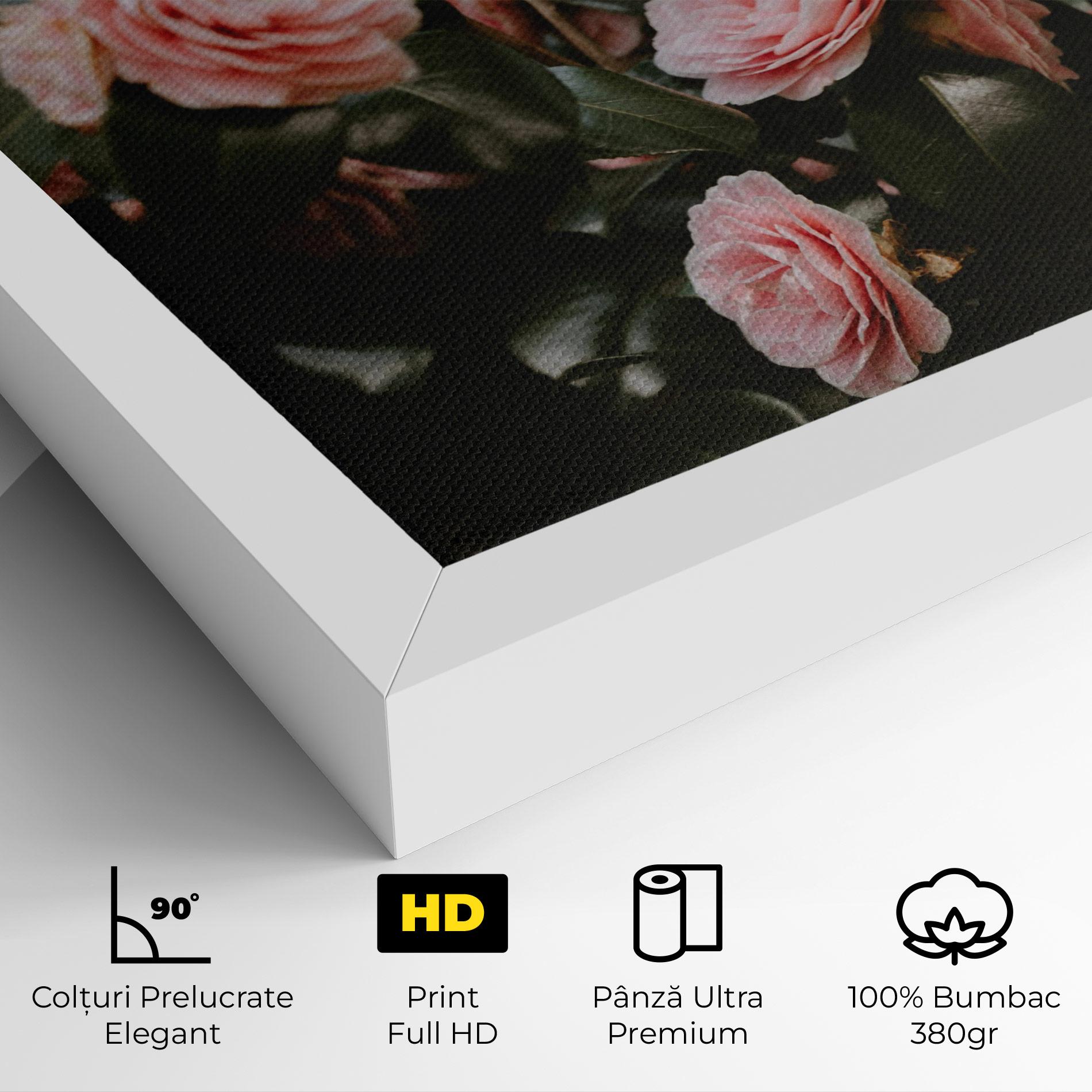 Tablou Canvas Rose Tree mockup 4