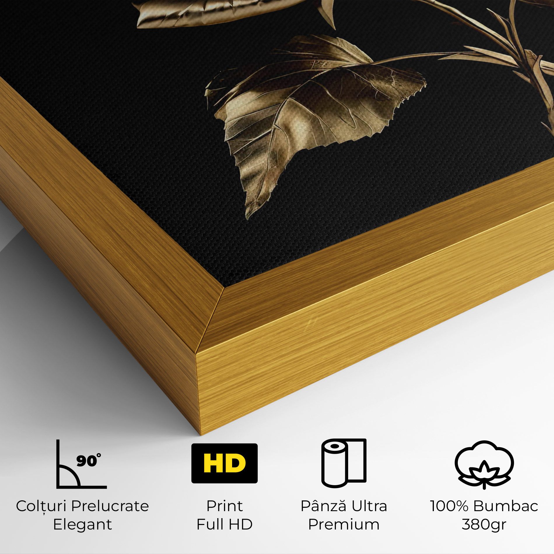 Beautiful Golden Rose mockup 4