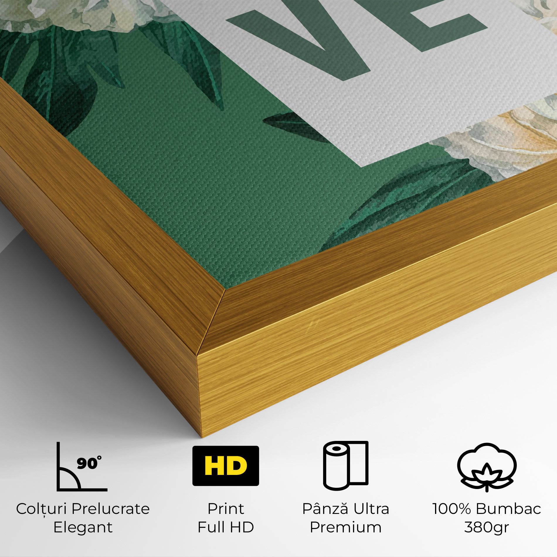 Love Green Rose mockup 4